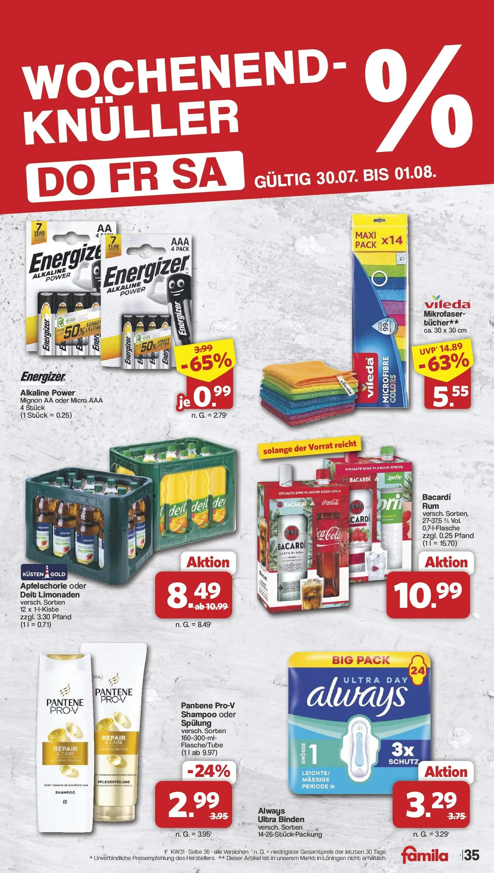 Famila Nordwest Wochenangebote