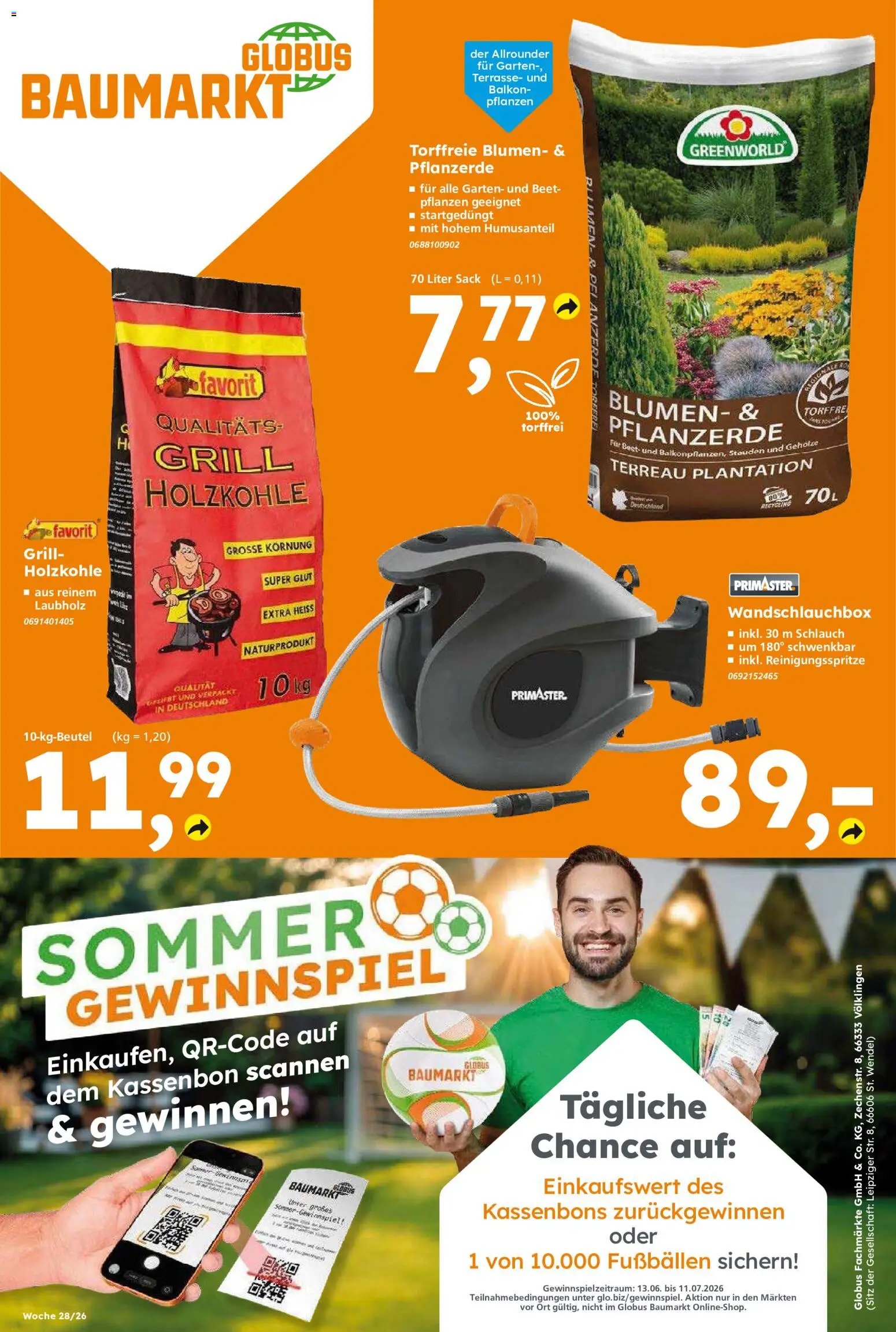 Globus Baumarkt Prospekt Saarbrücken
