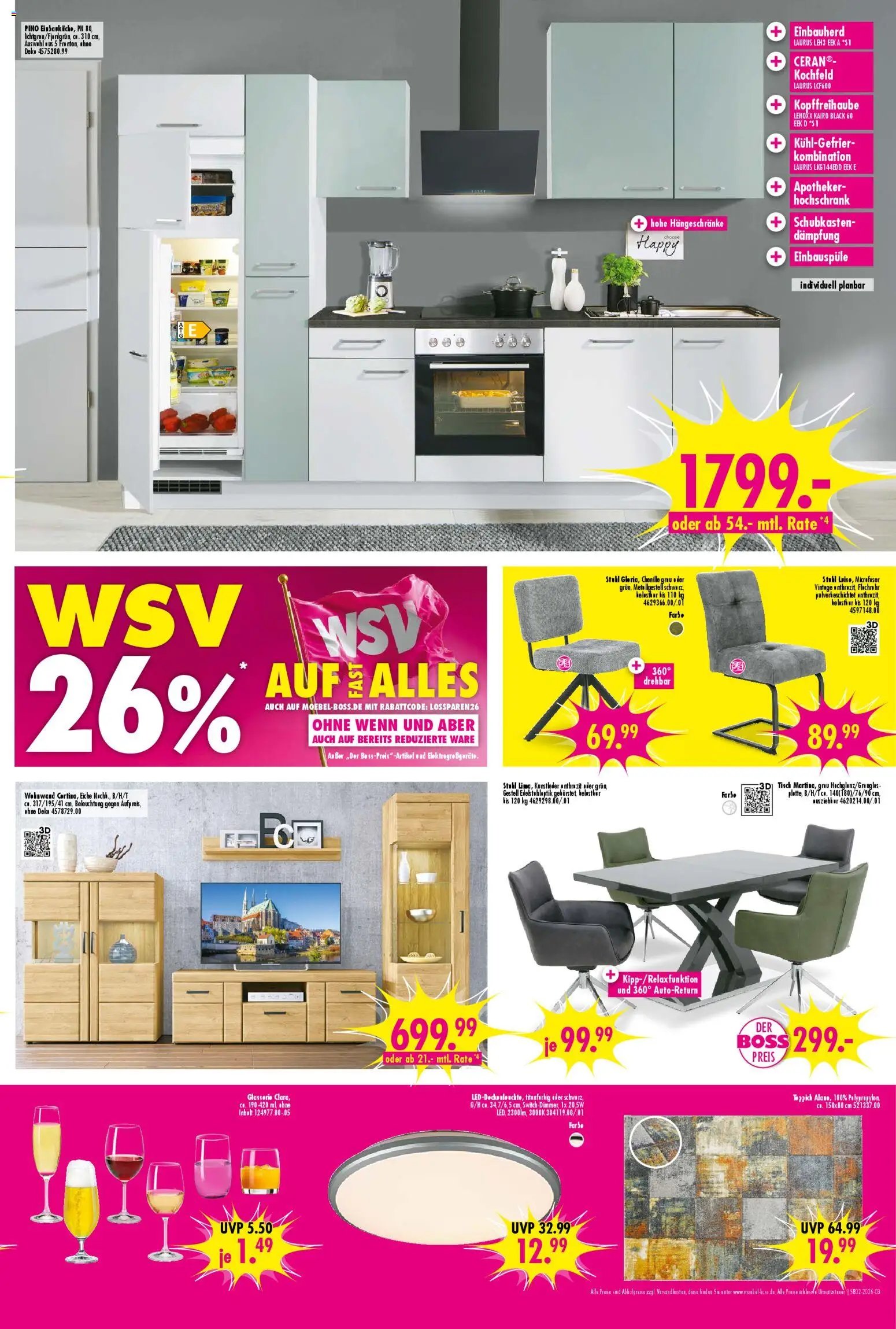 SB Möbel Boss Prospekt 	