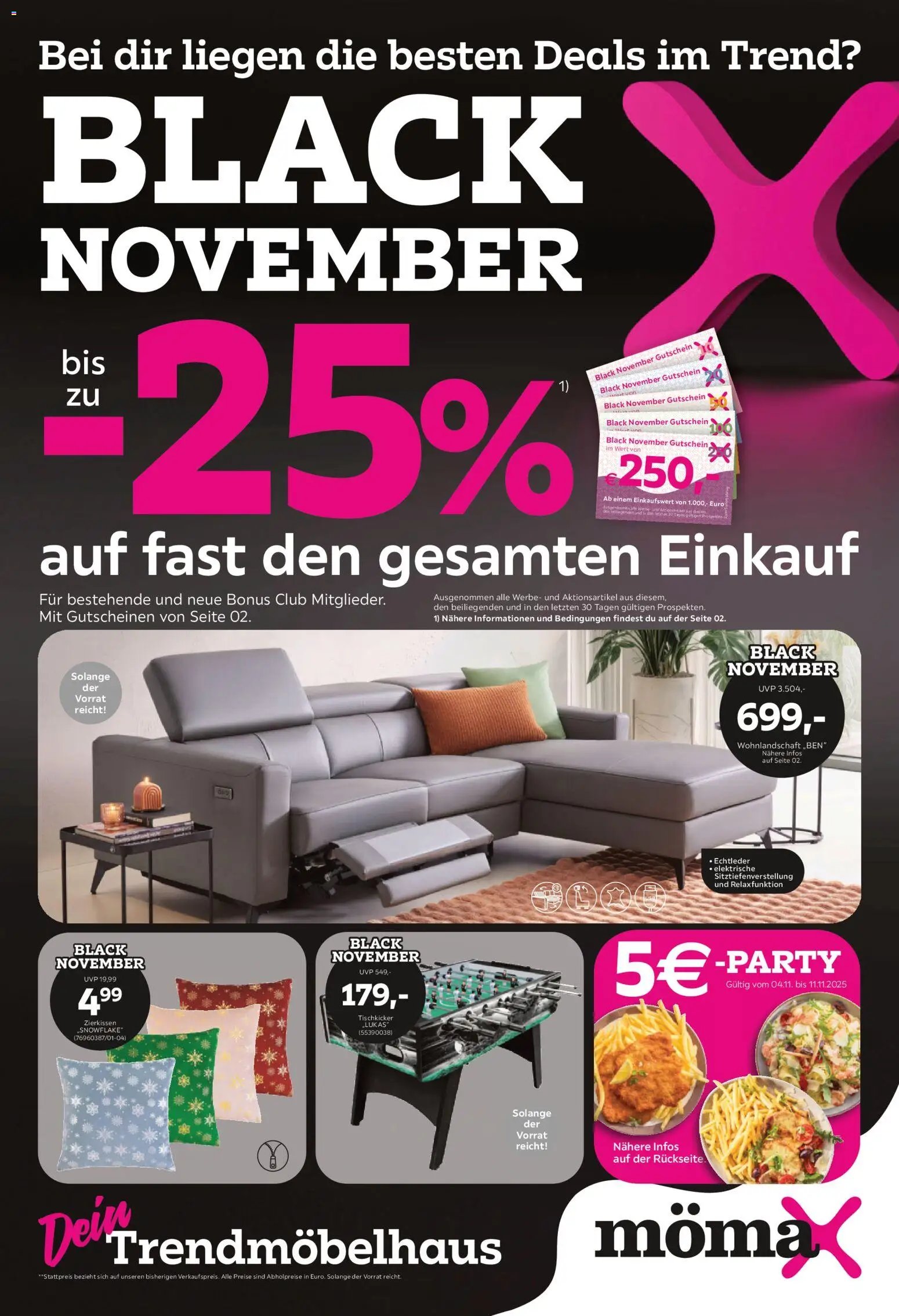 Mömax - Black Friday (2025-11-03 - 2025-11-11)