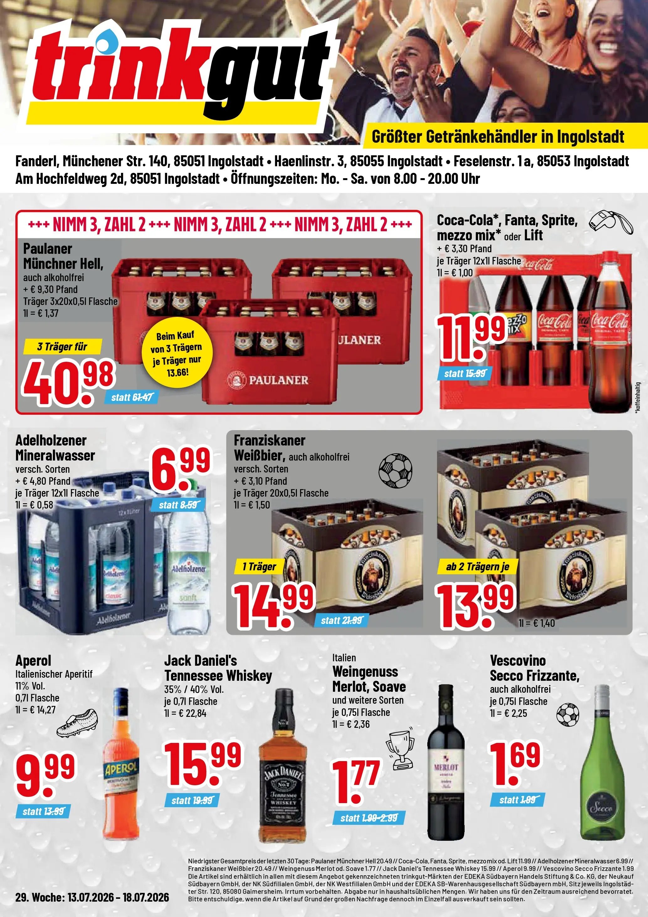 Trinkgut Prospekt Ingolstadt