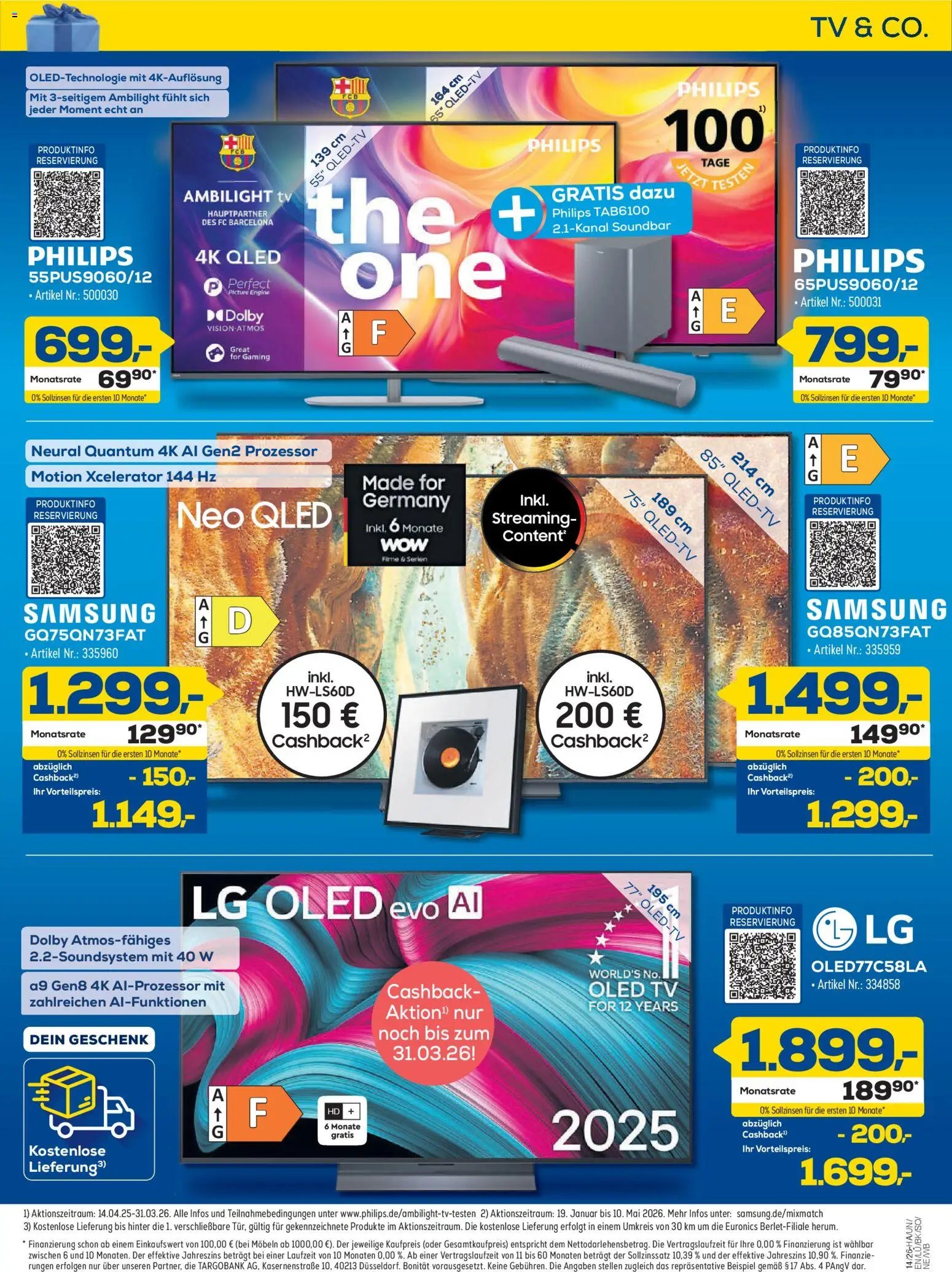 Euronics Prospekt Berlet