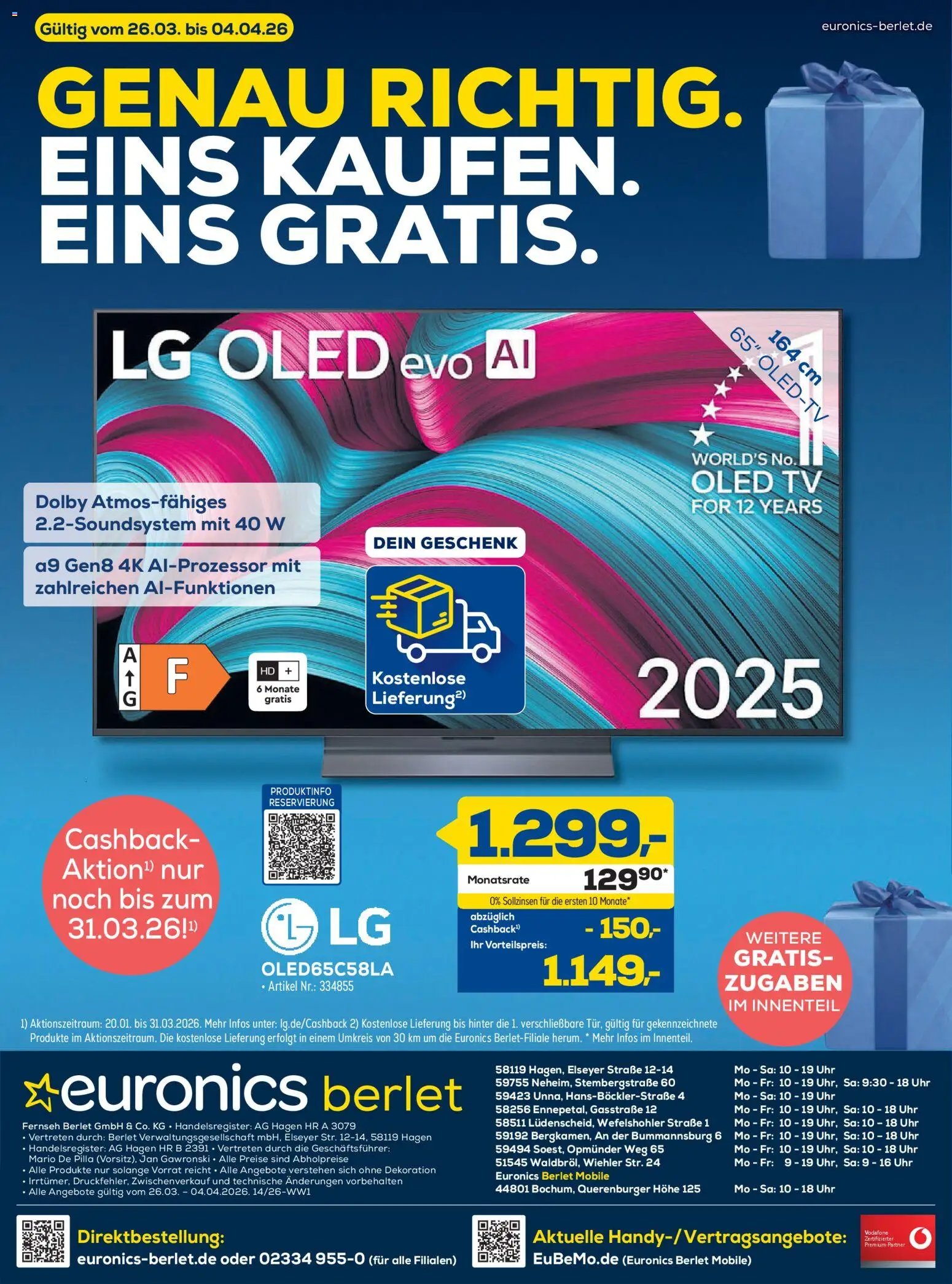 Euronics Prospekt Berlet