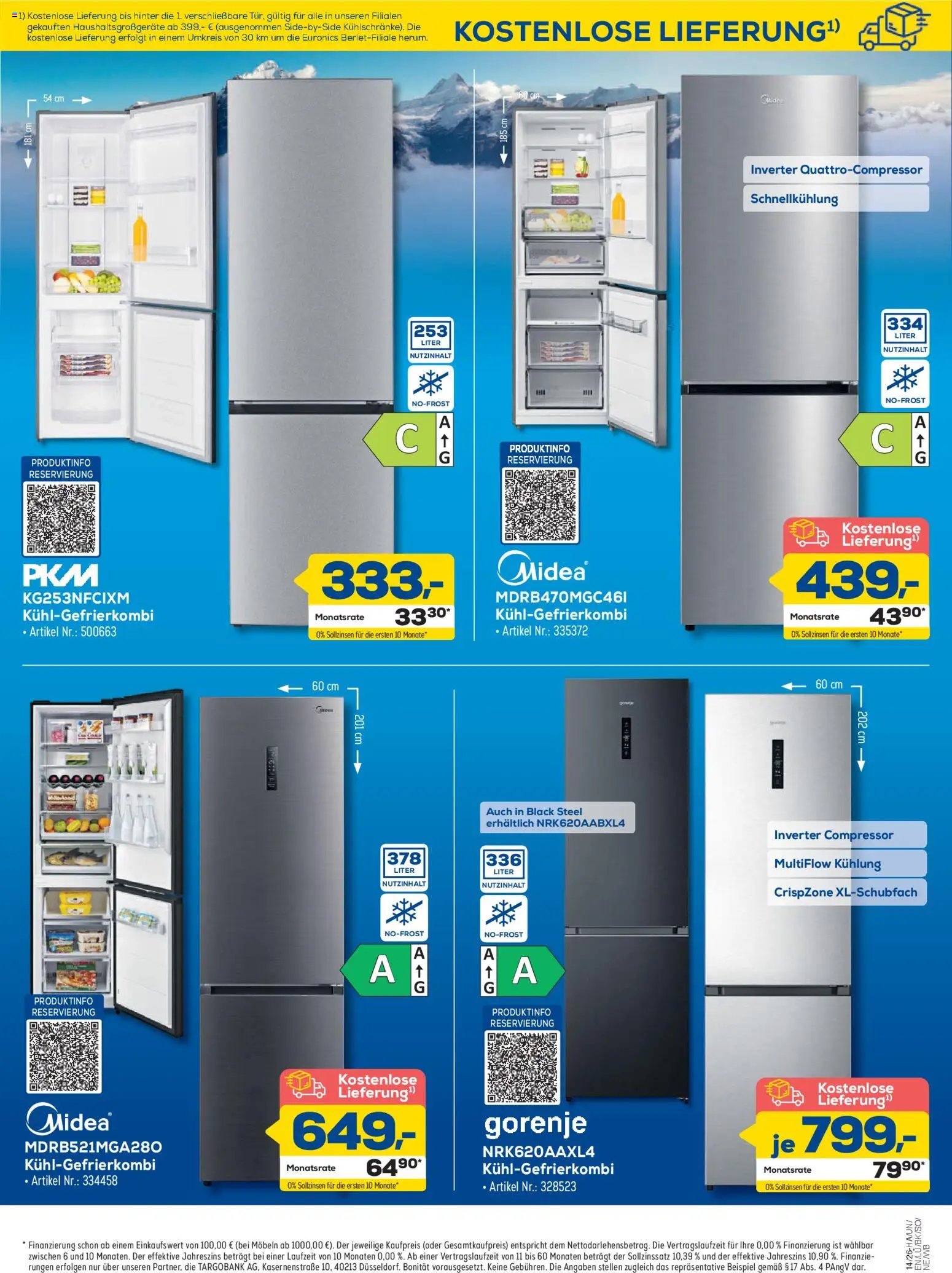 Euronics Prospekt Berlet