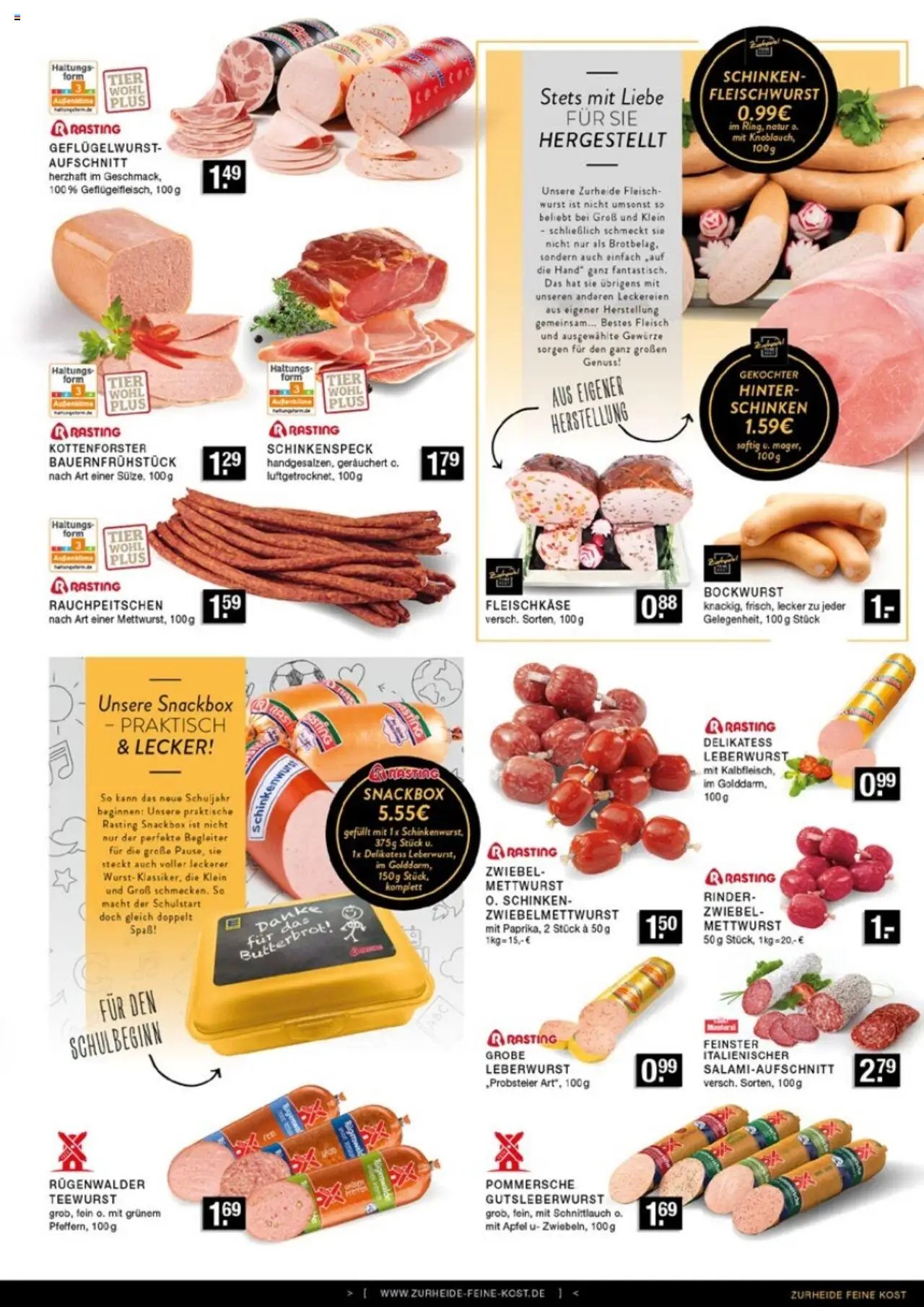 Edeka Zurheide Prospekt 	 (2025-08-18 - 2025-08-23) | 3