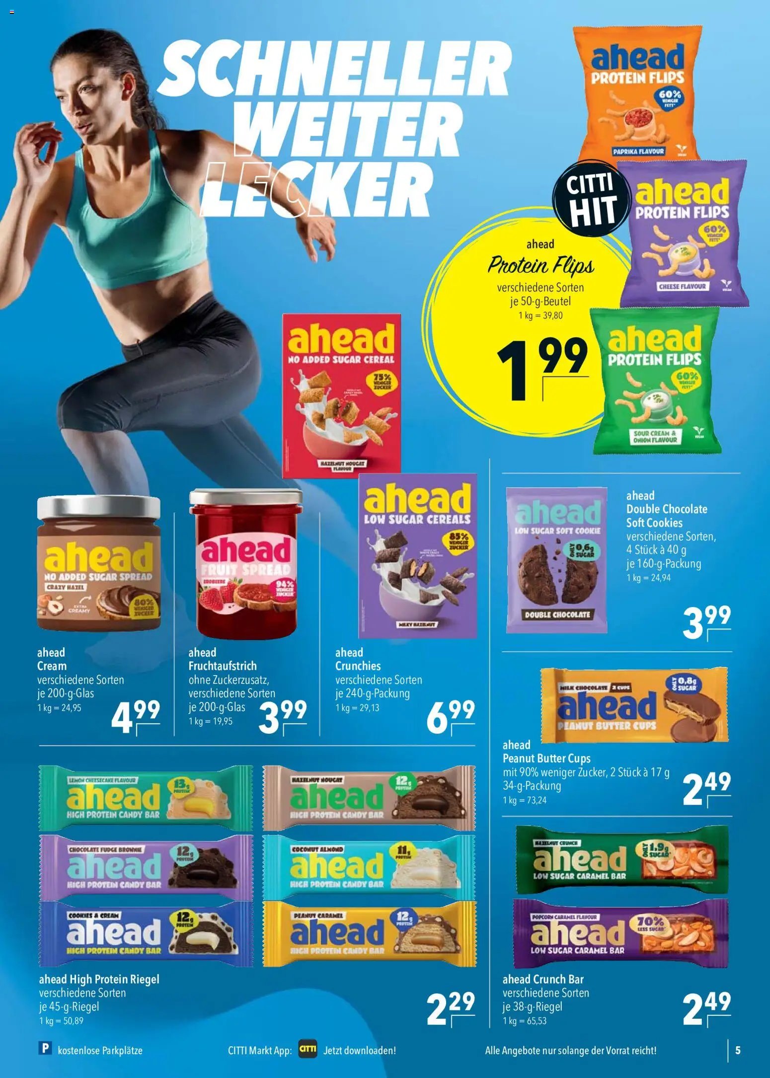CITTI Markt Sportlernahrung
