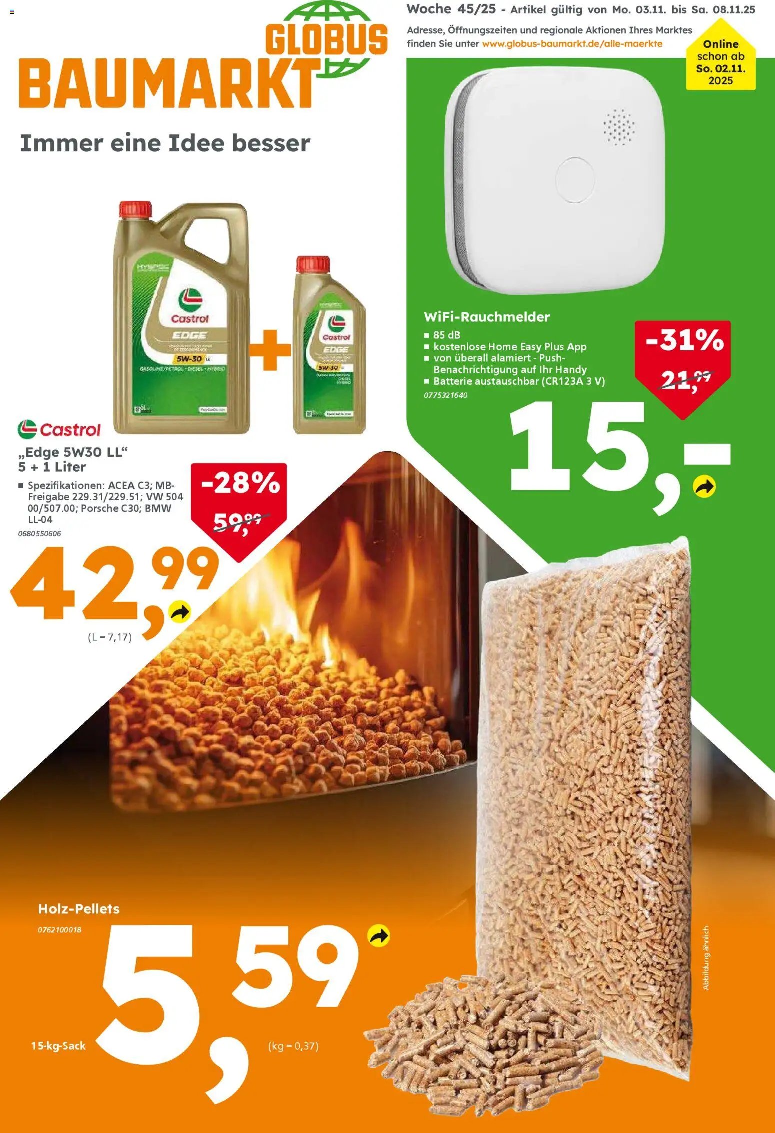 Globus Baumarkt Prospekt 	