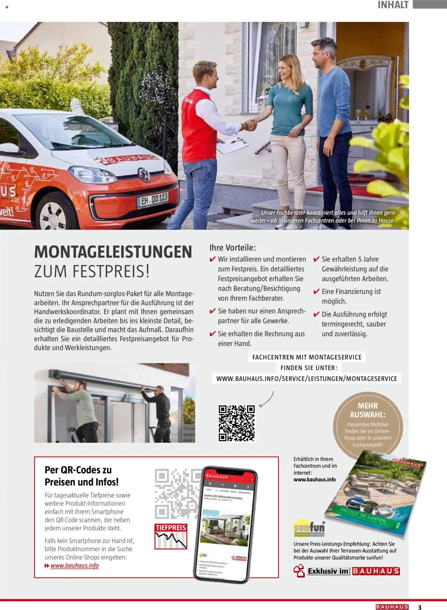 Bauhaus Markisen