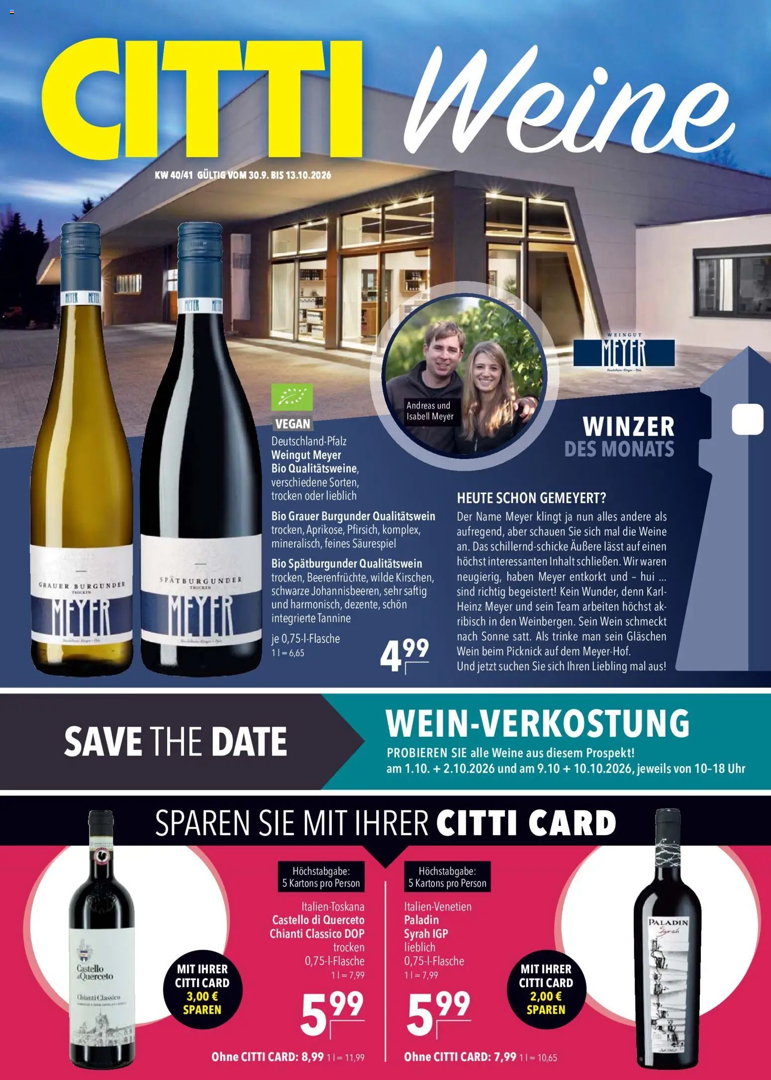 CITTI Markt Weine