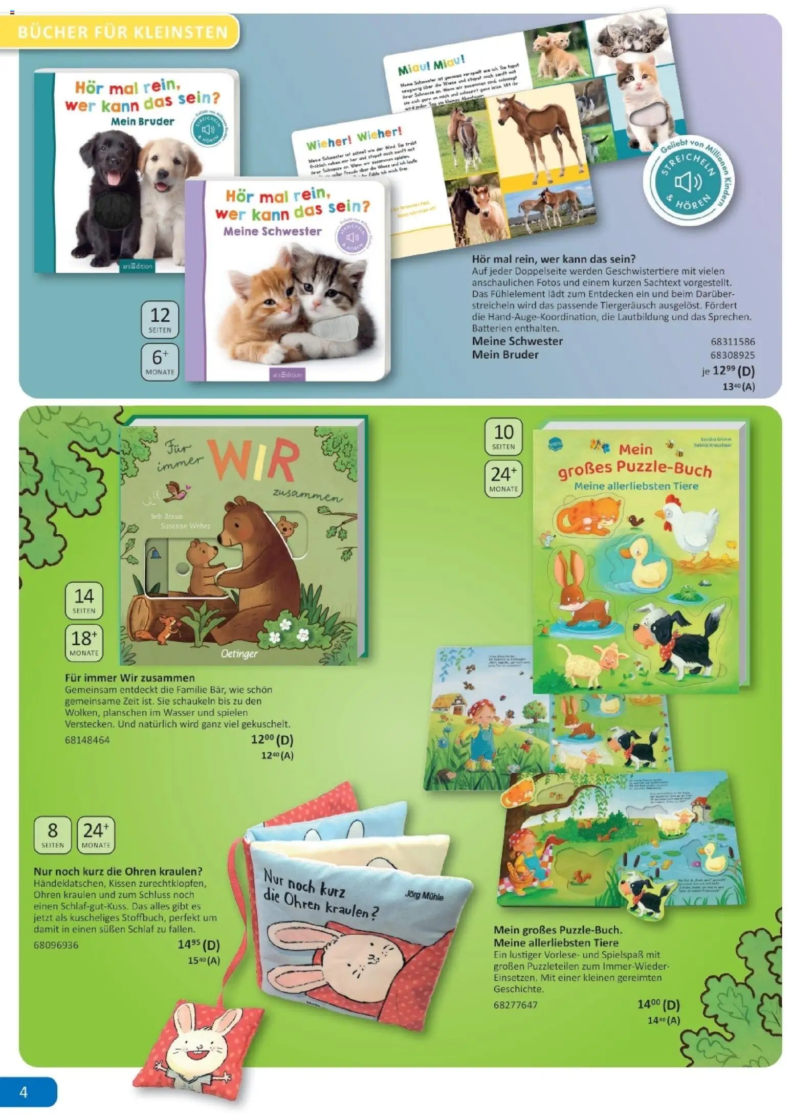 Vedes Spiele-, Buch- und Kreativprospekt