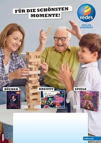 Vedes Spiele-, Buch- und Kreativprospekt