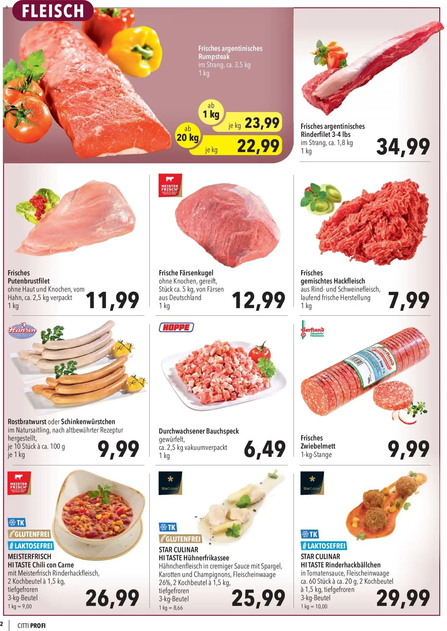 CITTI Markt Aktuelle Angebote für Profis