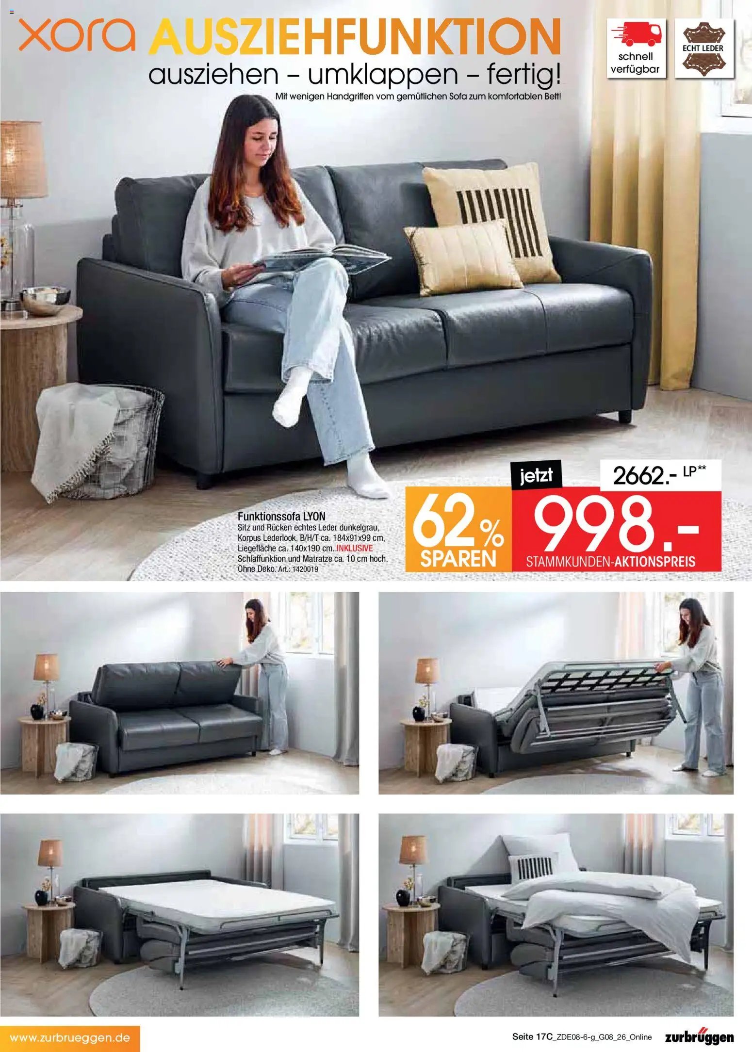 Zurbrüggen Bonus sonder-tage