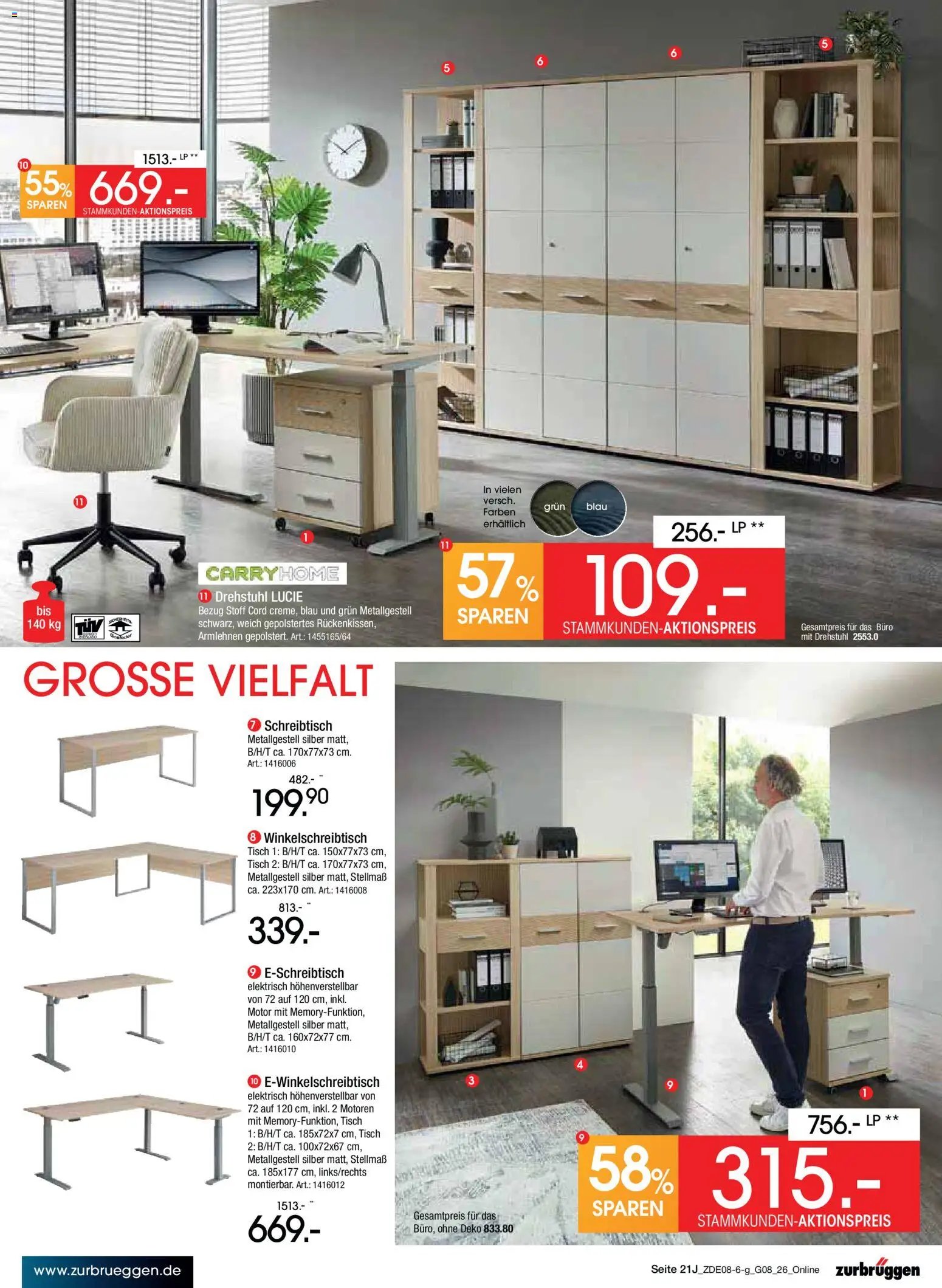Zurbrüggen Bonus sonder-tage