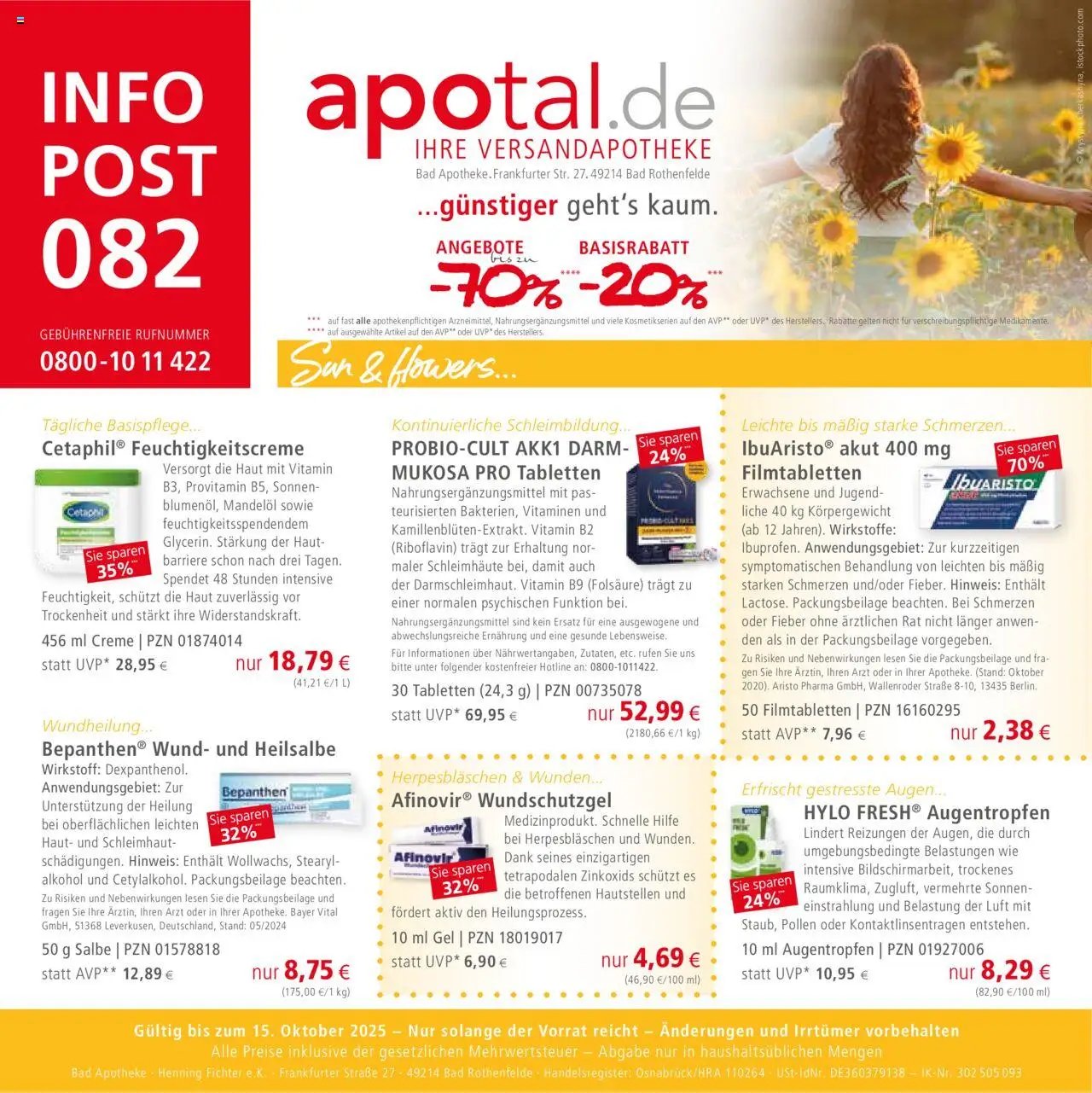 Apotal Prospekt 	 (2025-08-26 - 2025-10-15) | 1