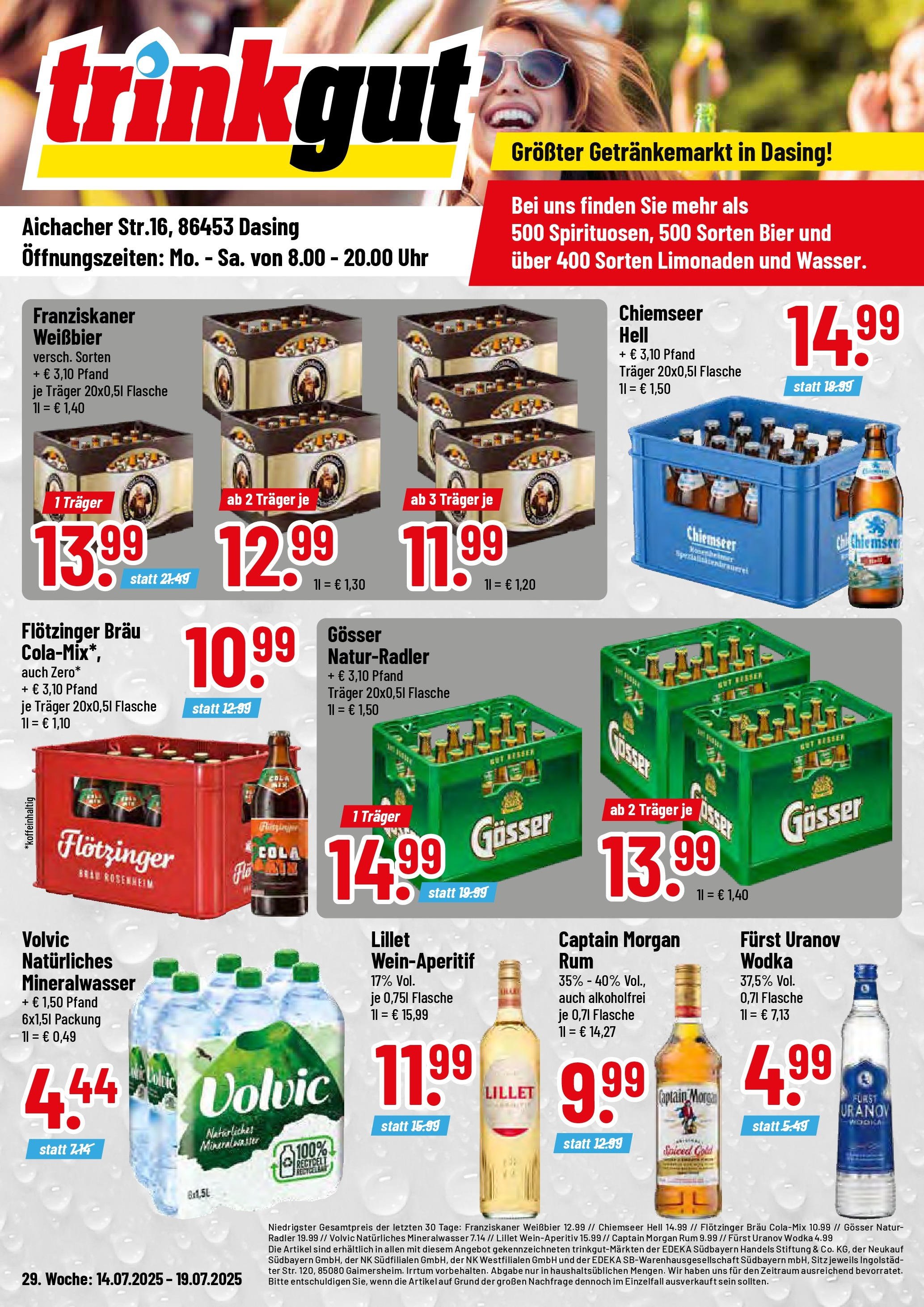 Trinkgut prospekt Dasing	 (2025-07-13 - 2025-07-19) | 1