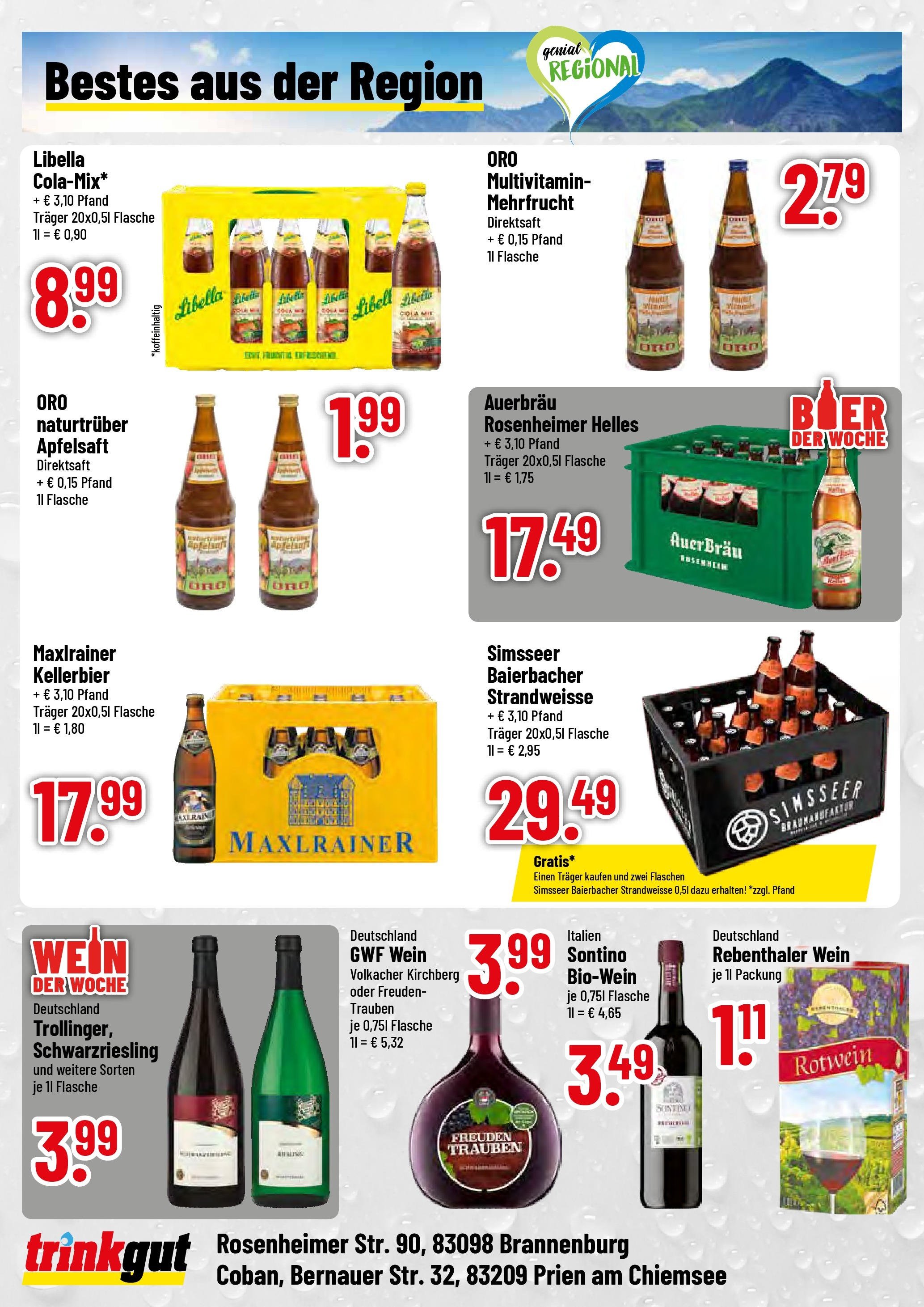 Trinkgut prospekt Prien am Chiemsee	 (2025-07-14 - 2025-07-19) | 4