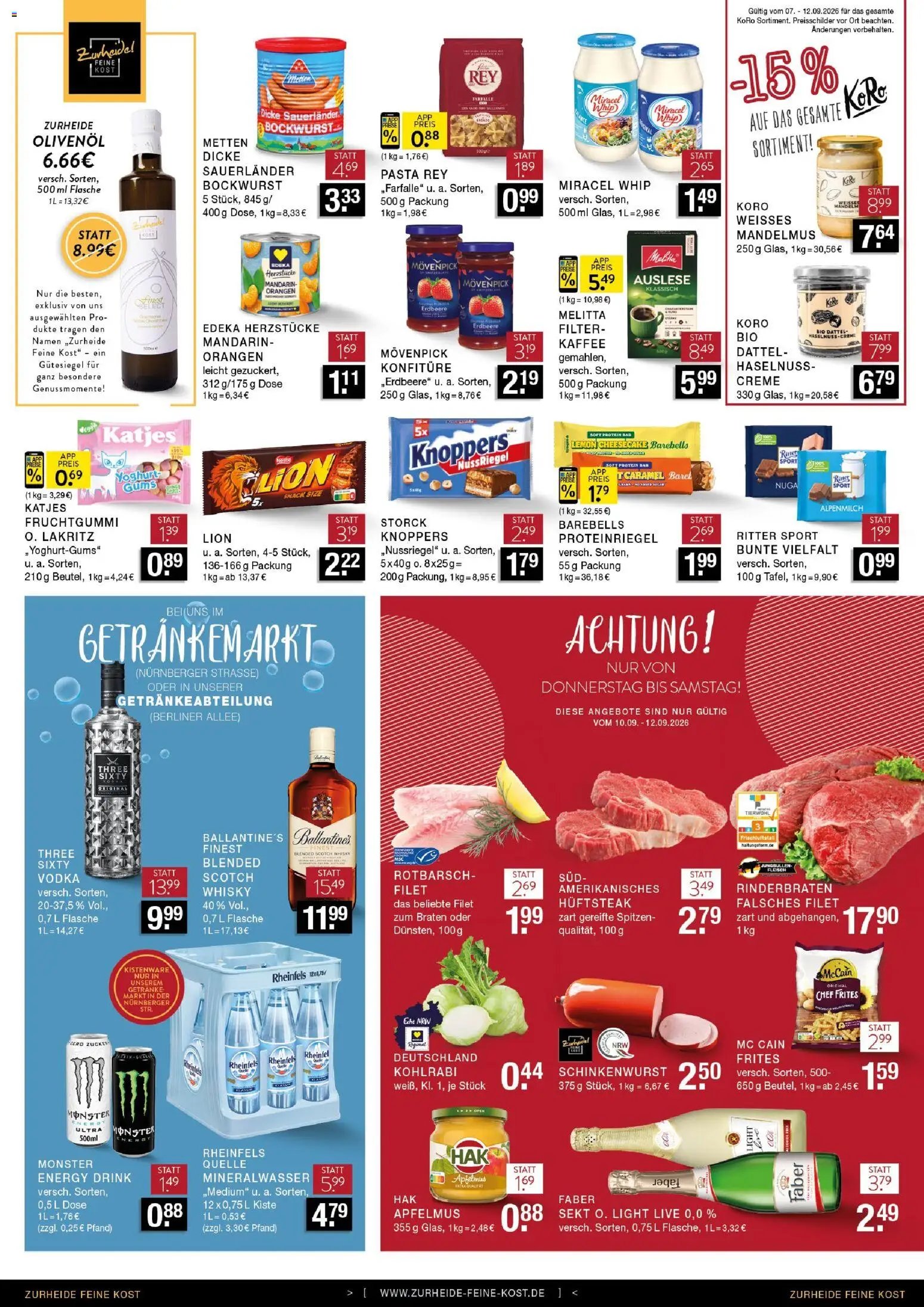 Edeka Zurheide Prospekt