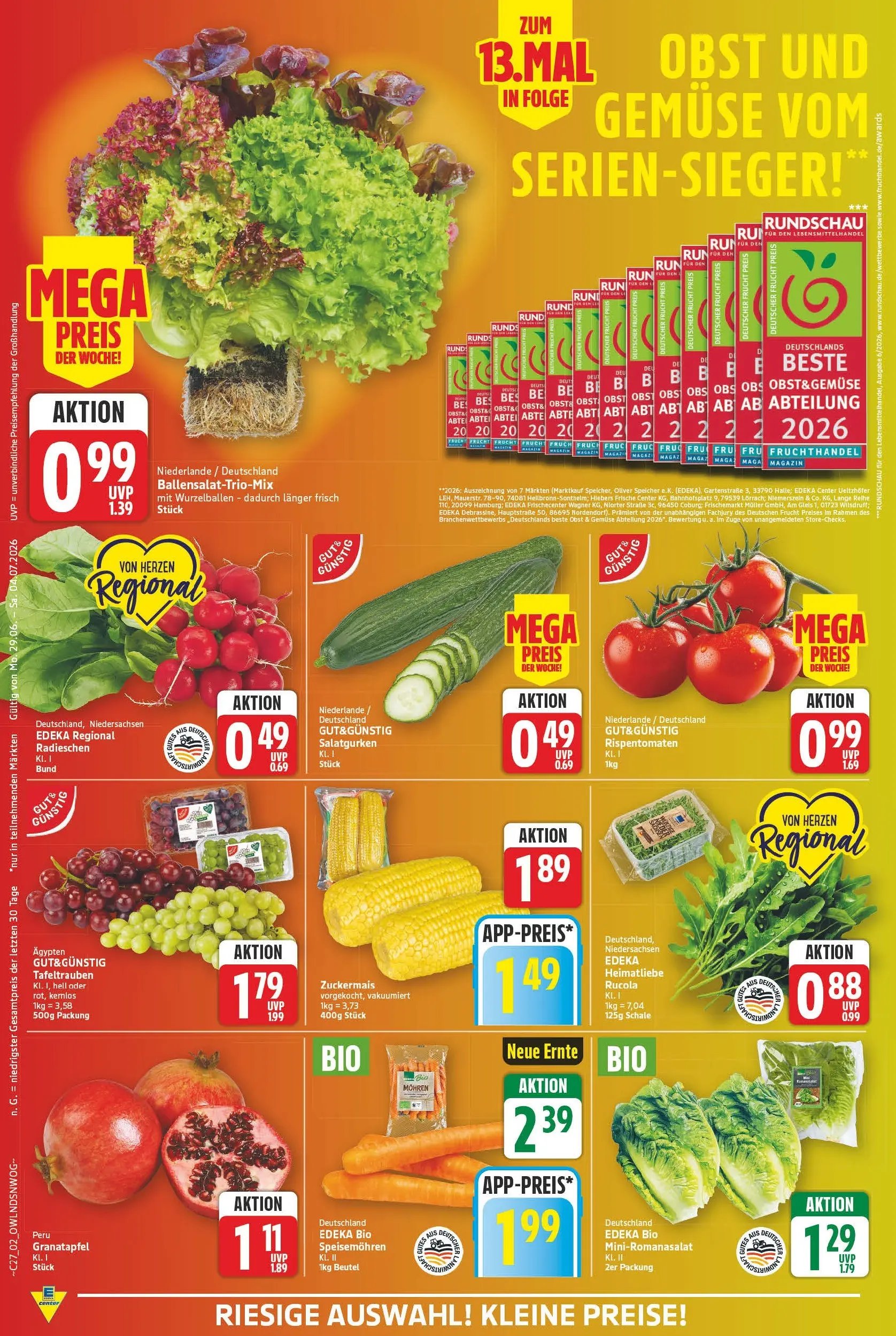 E center - Wochenangebote