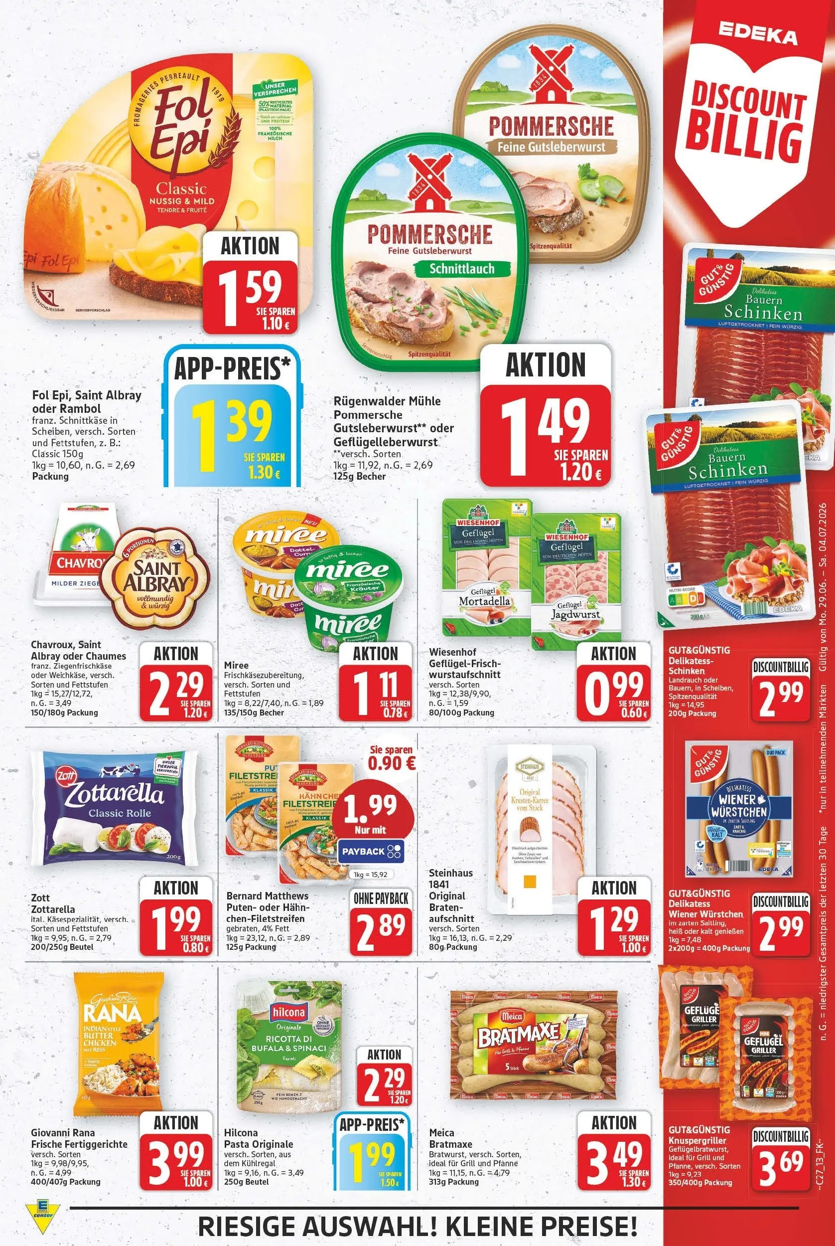 E center - Wochenangebote