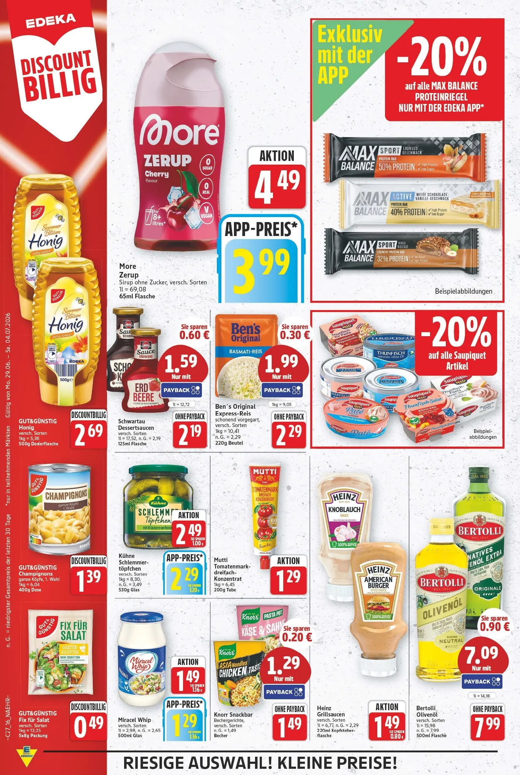 E center - Wochenangebote
