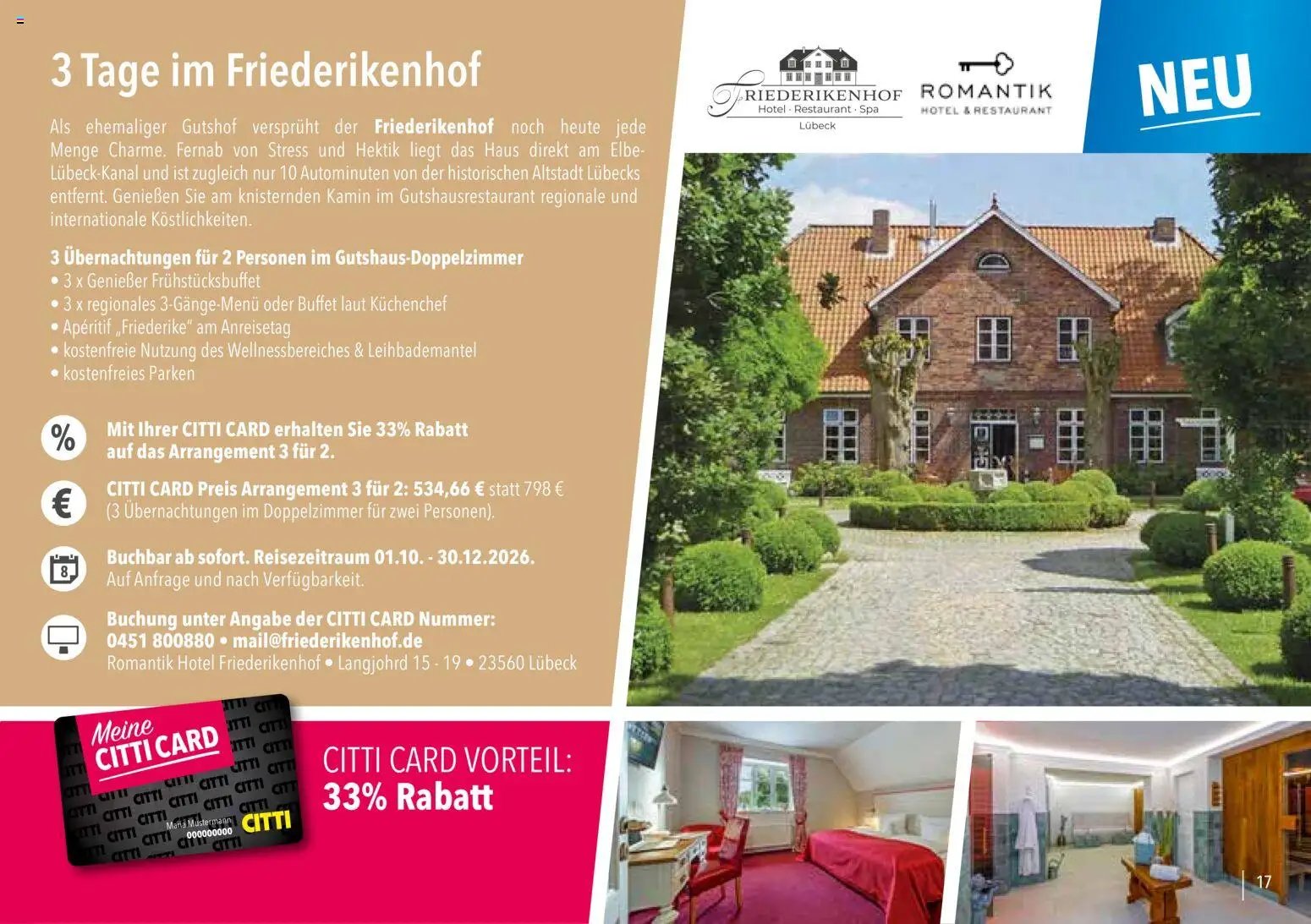 CITTI Markt Vorteilsheft