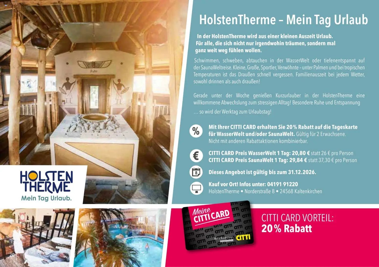 CITTI Markt Vorteilsheft