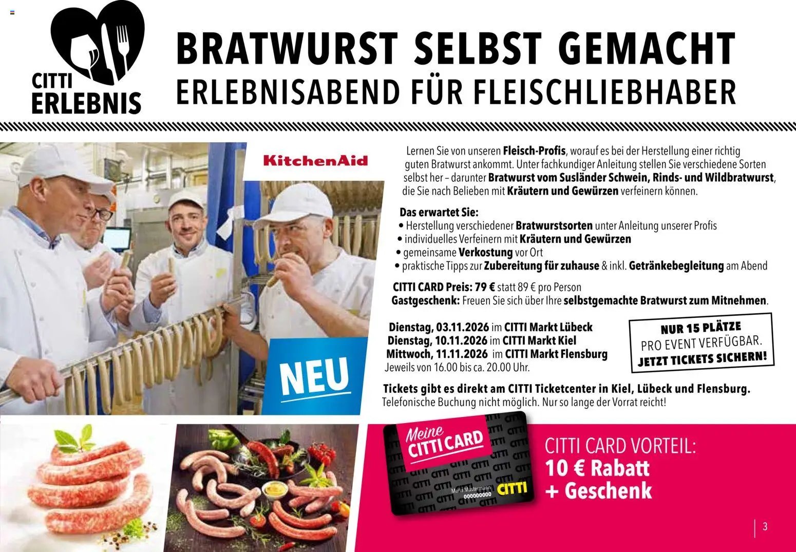CITTI Markt Vorteilsheft