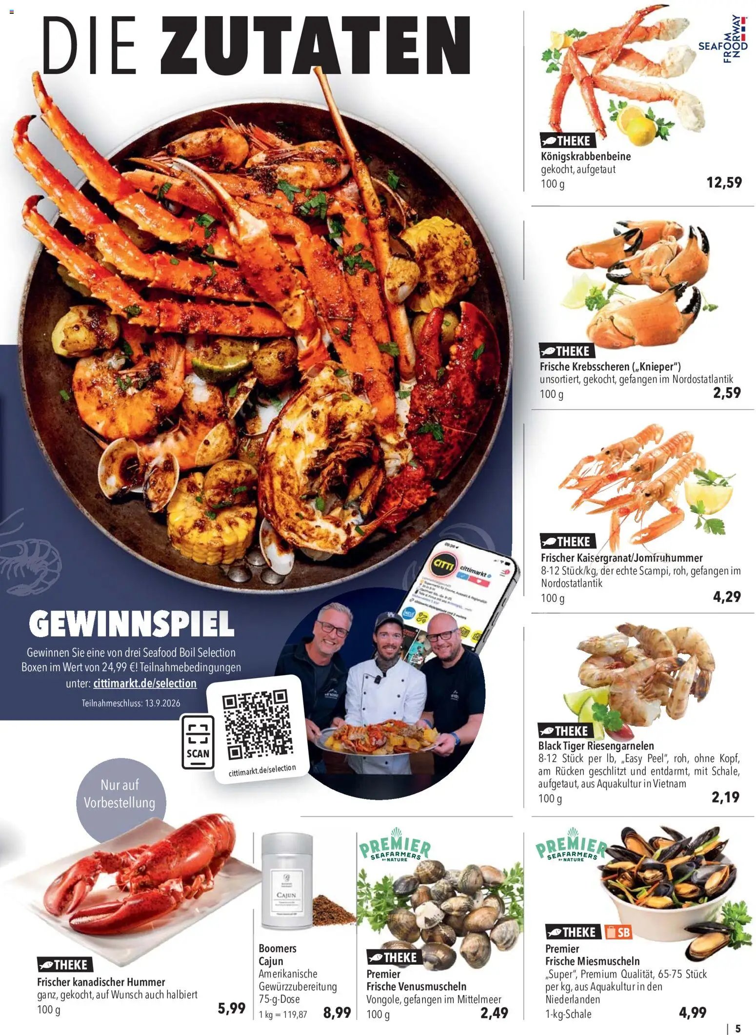 CITTI Markt CITTI SEAFOOD