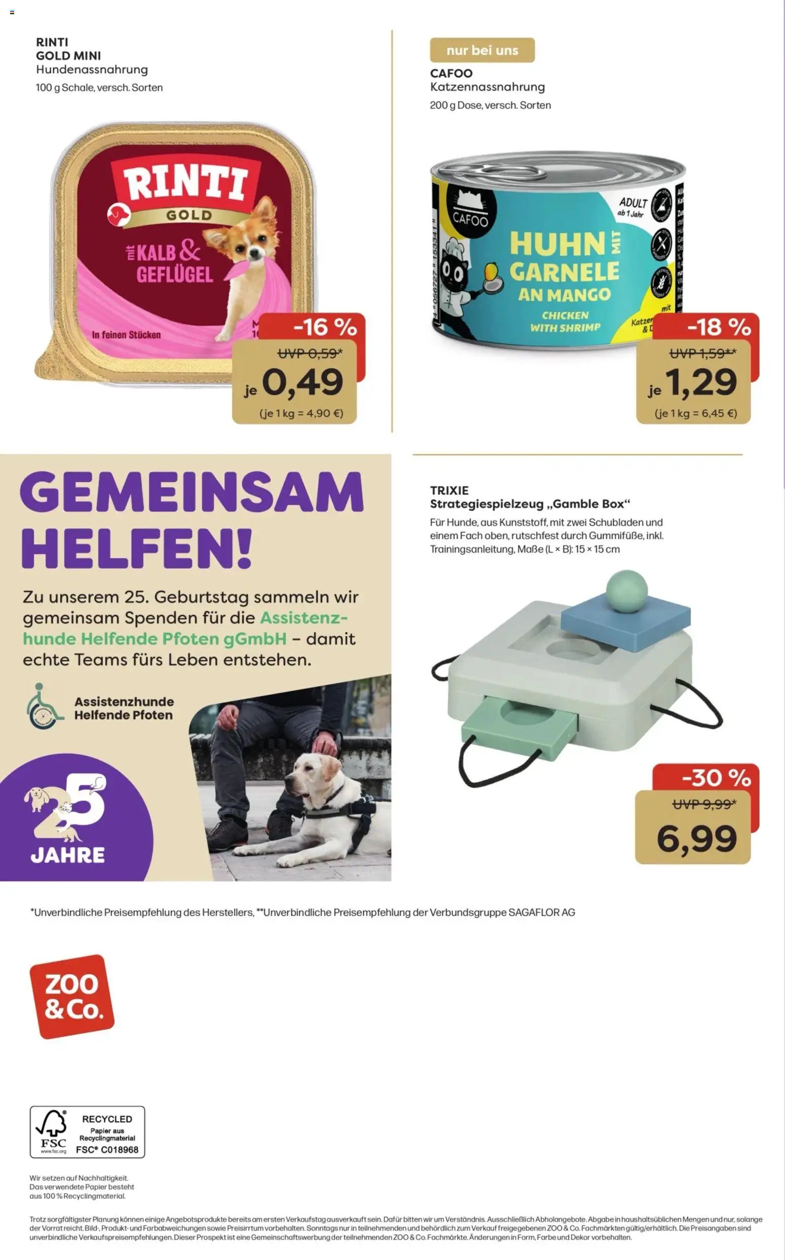 Zoo & co Prospekt