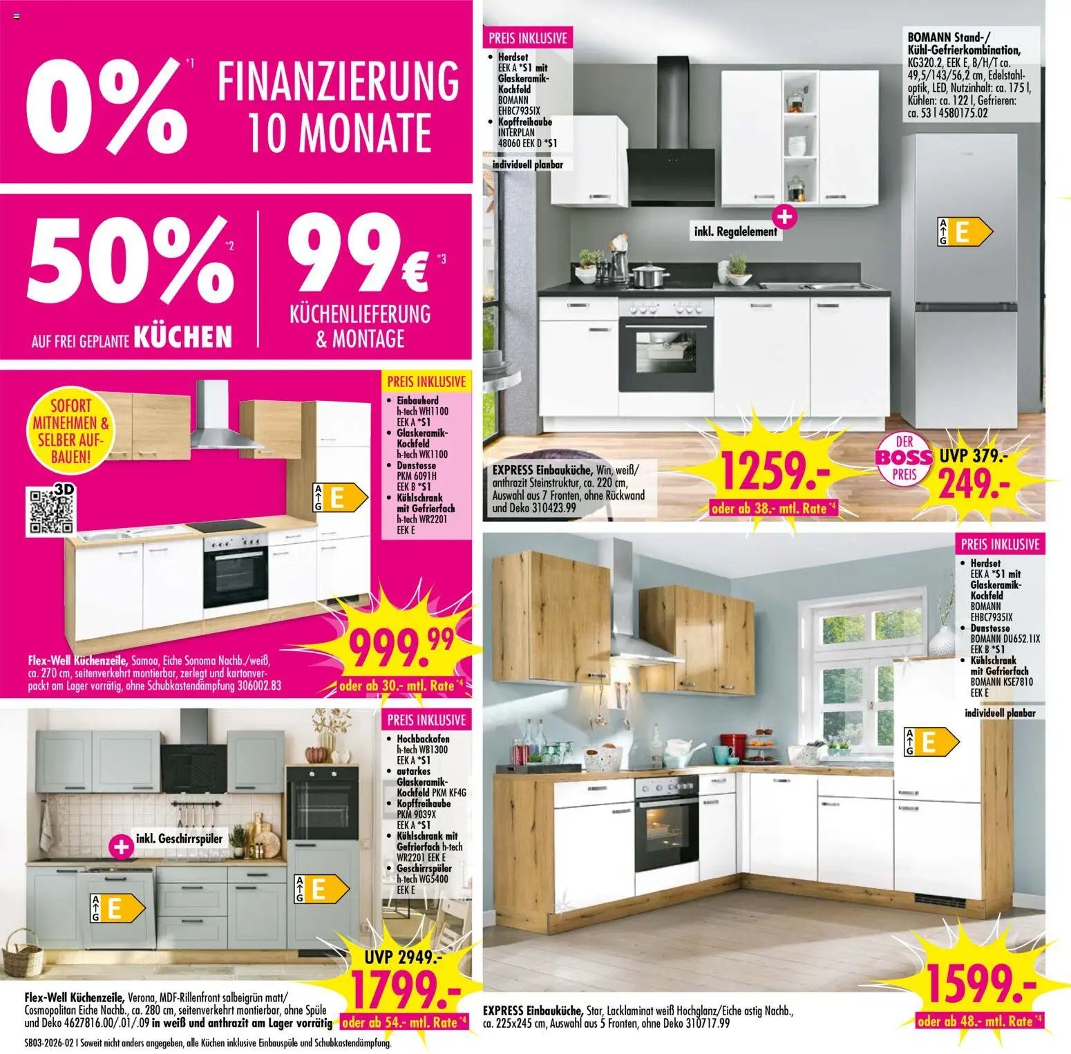 SB Möbel Boss Prospekt 	