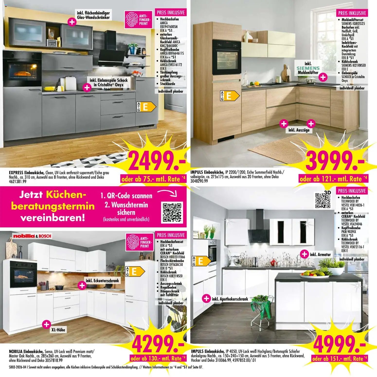 SB Möbel Boss Prospekt 	