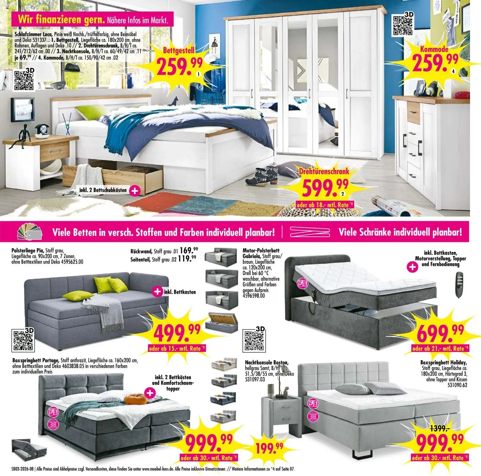 SB Möbel Boss Prospekt 	 (2026-01-10 - 2026-02-16)