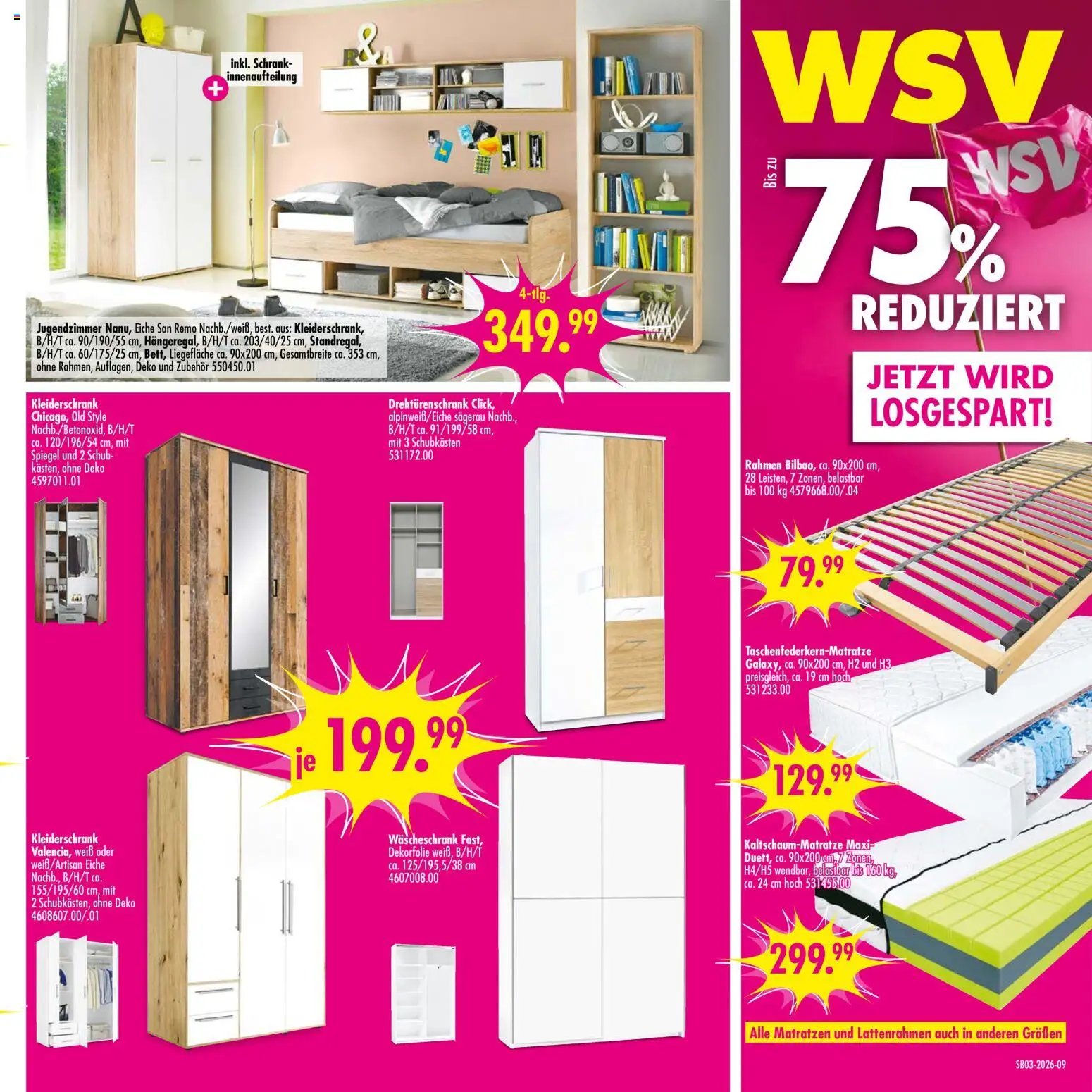 SB Möbel Boss Prospekt 	 (2026-01-10 - 2026-02-16)