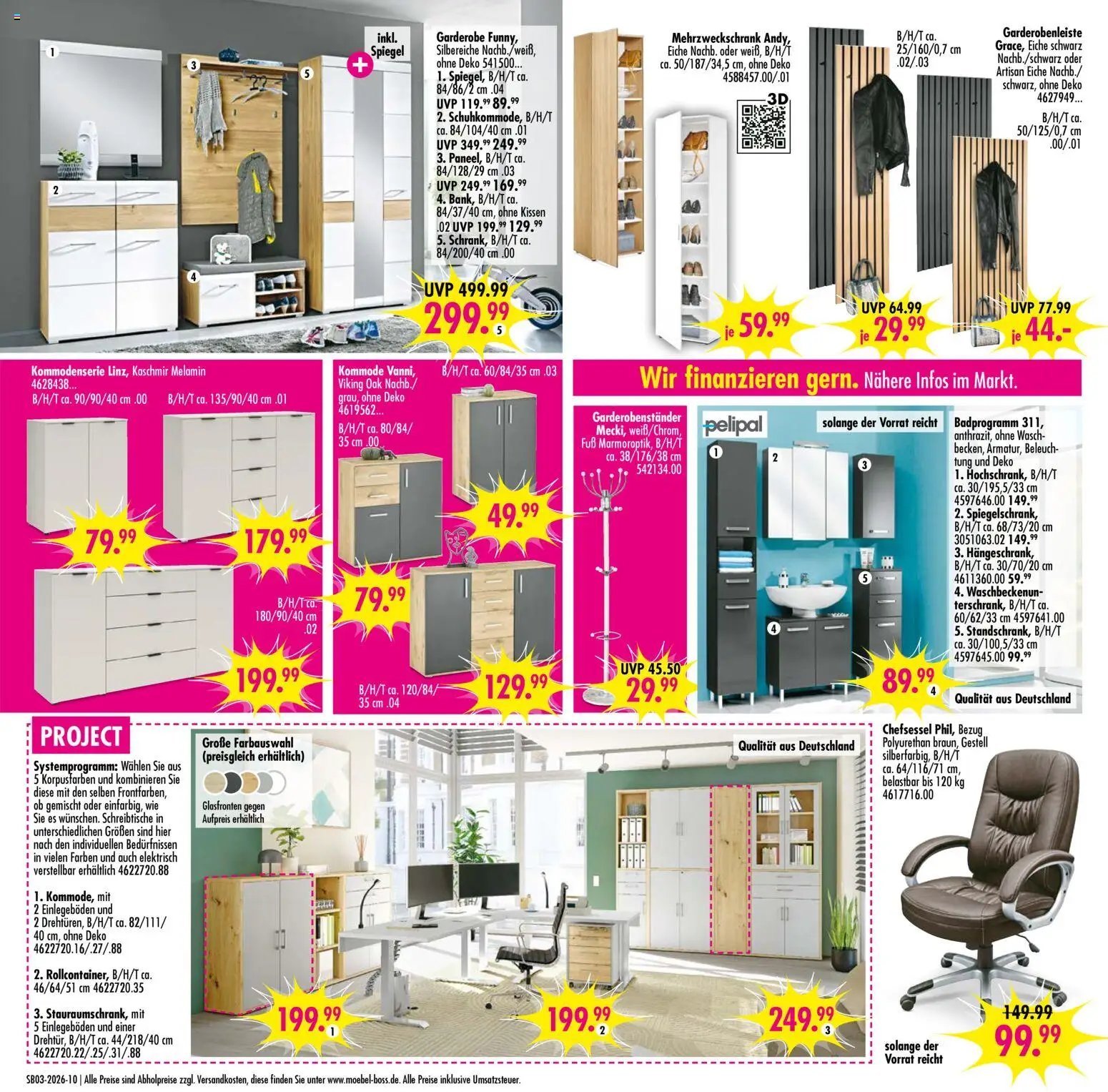 SB Möbel Boss Prospekt 	