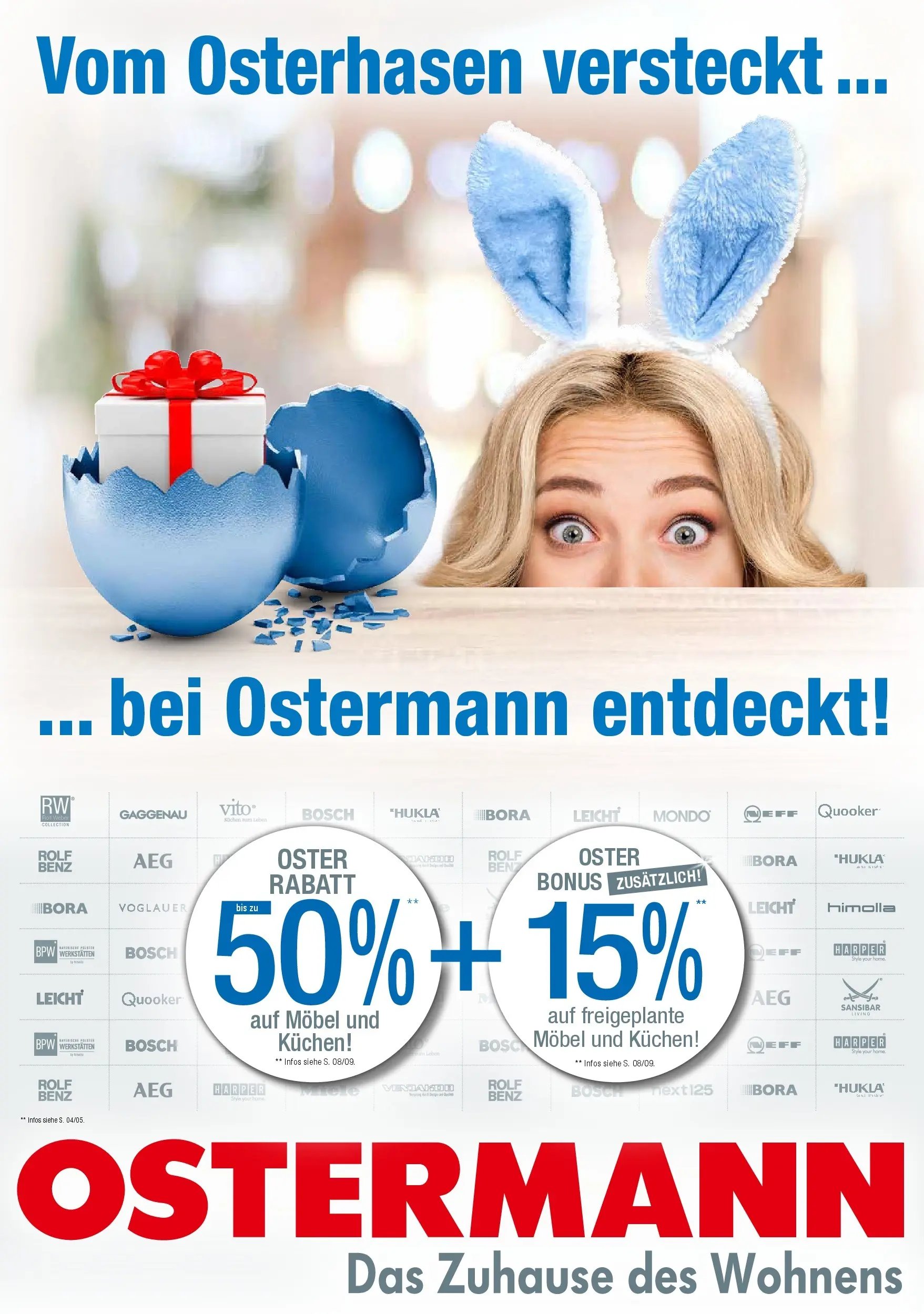 Ostermann - Möbel Ostermann: Neue Möbel wirken Wunder.