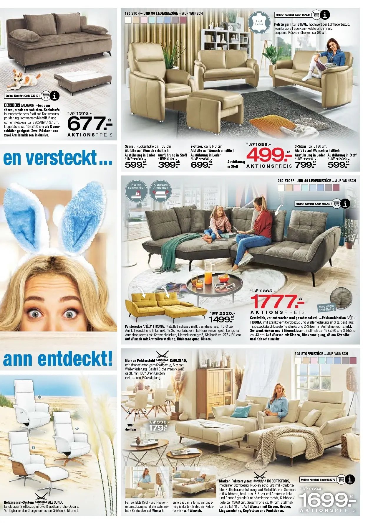 Ostermann - Möbel Ostermann: Neue Möbel wirken Wunder.