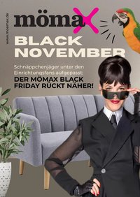 Mömax Black Friday Ankündigung