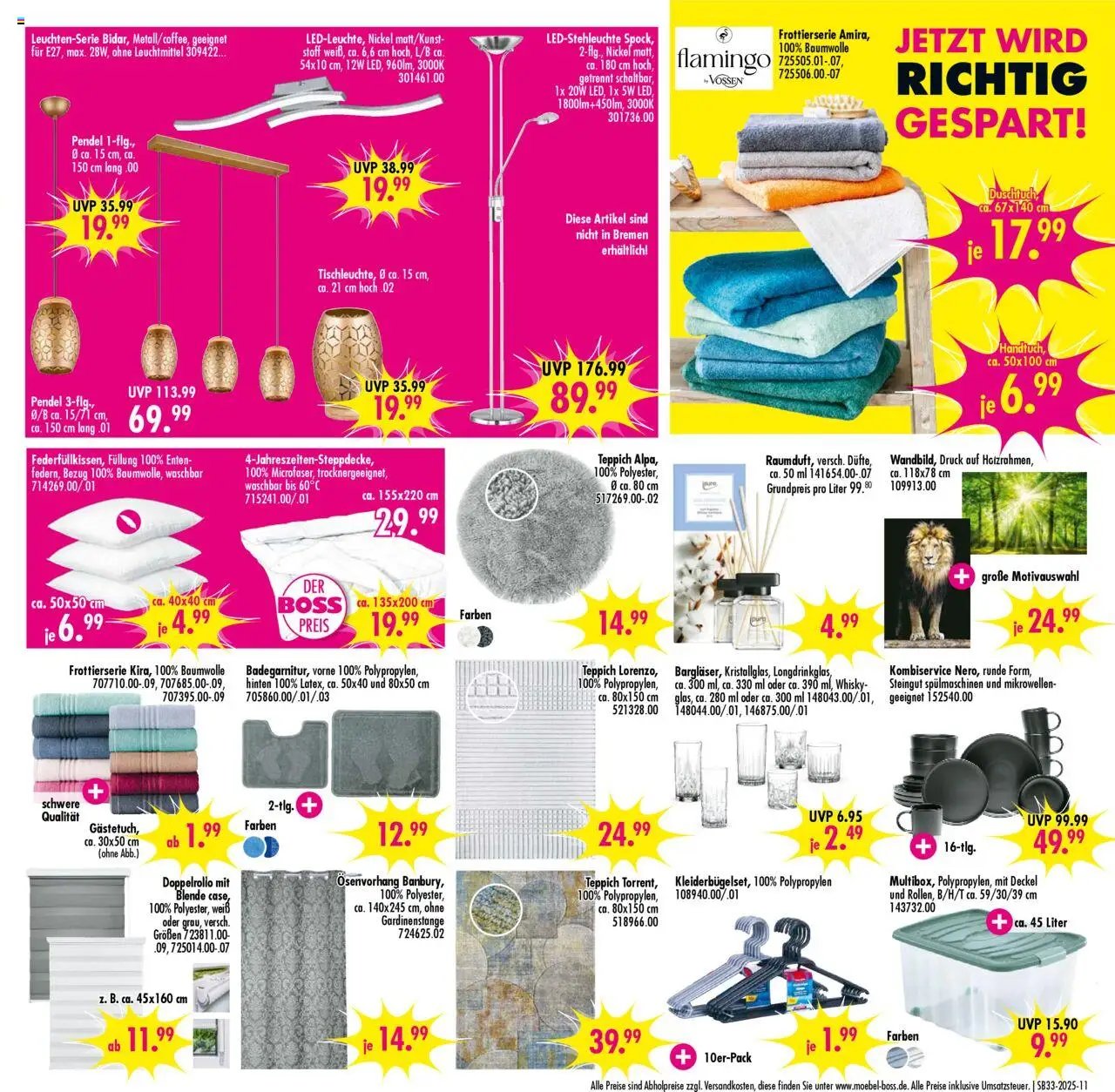 SB Möbel Boss Prospekt 	 (2025-08-09 - 2025-08-22) | 11