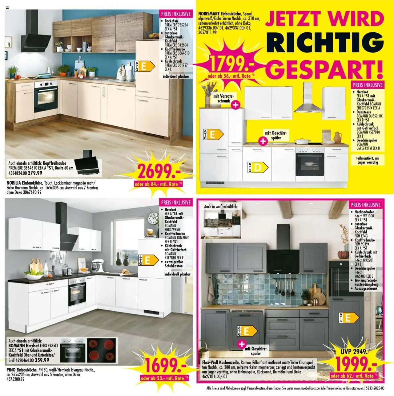 SB Möbel Boss Prospekt 	 (2025-08-09 - 2025-08-22) | 3