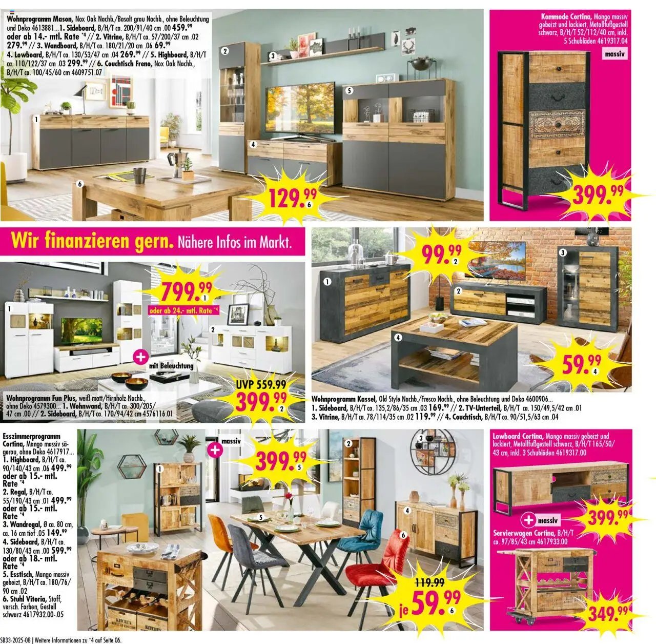 SB Möbel Boss Prospekt 	 (2025-08-09 - 2025-08-22) | 8