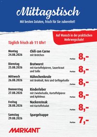 Markant  Mittagstisch