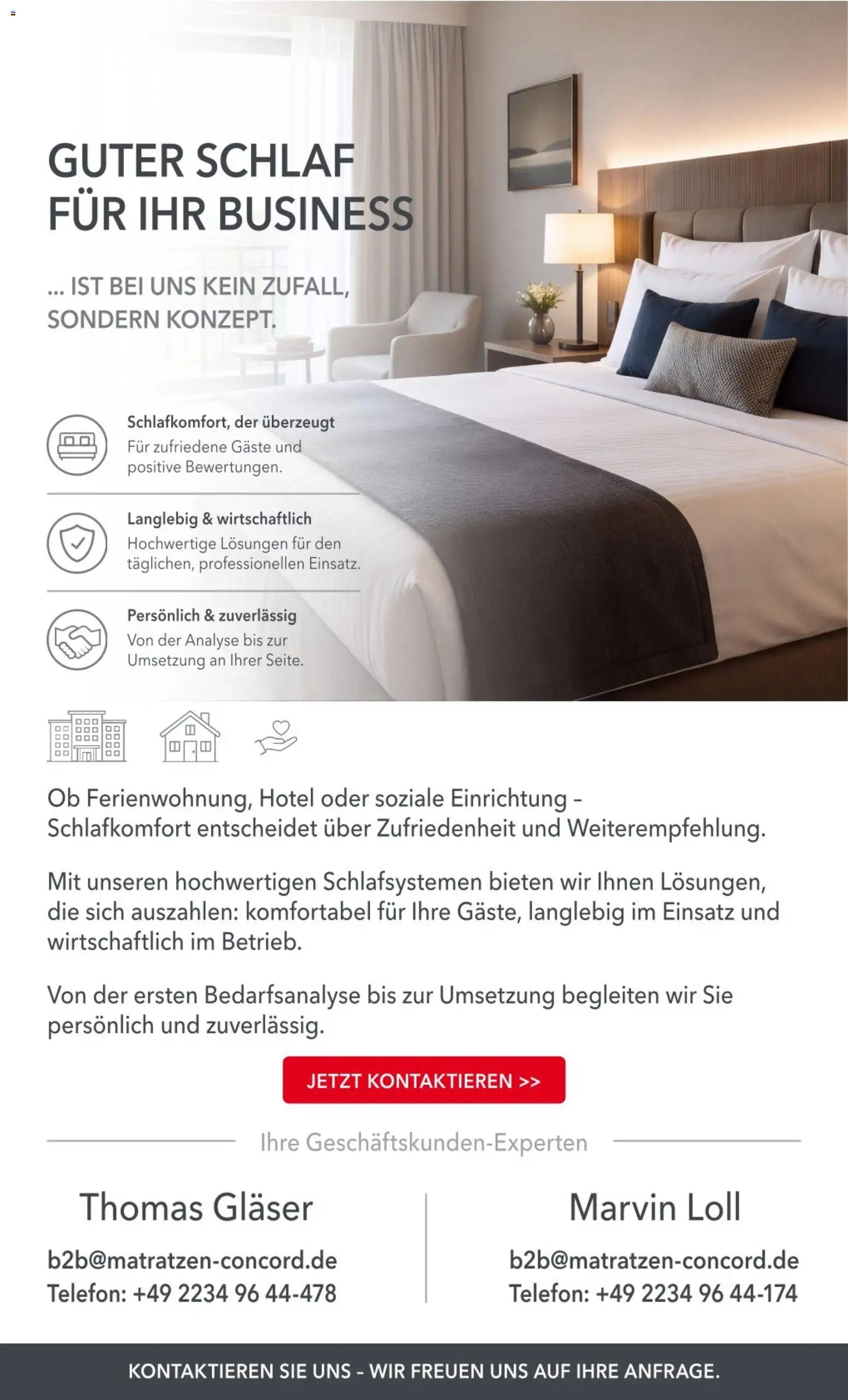 Matratzen Concord Prospekt