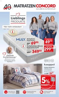Matratzen Concord Prospekt