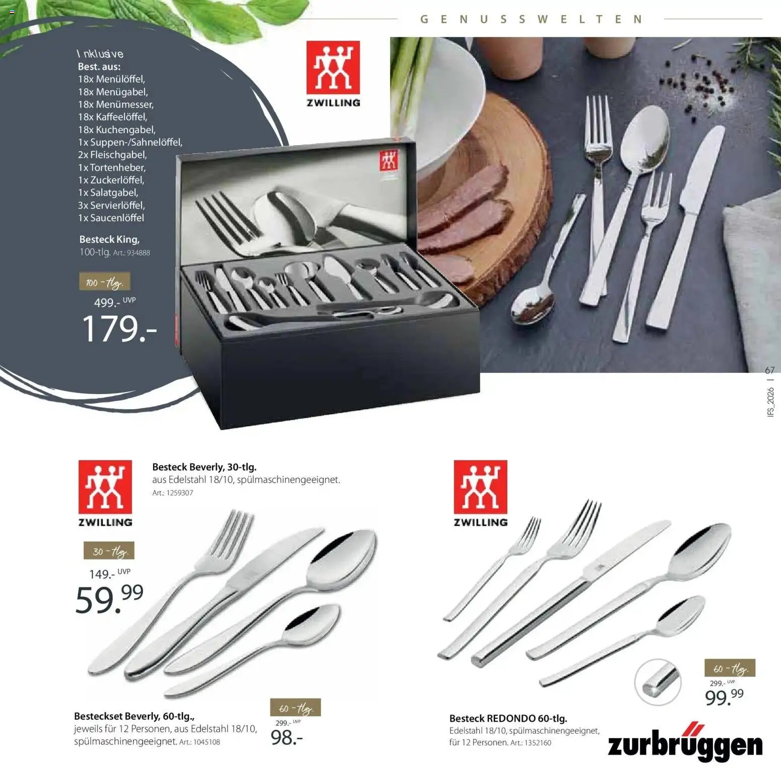 Zurbrüggen Frühlings-Boten für dein zuhause (2026-04-14 - 2026-09-26)