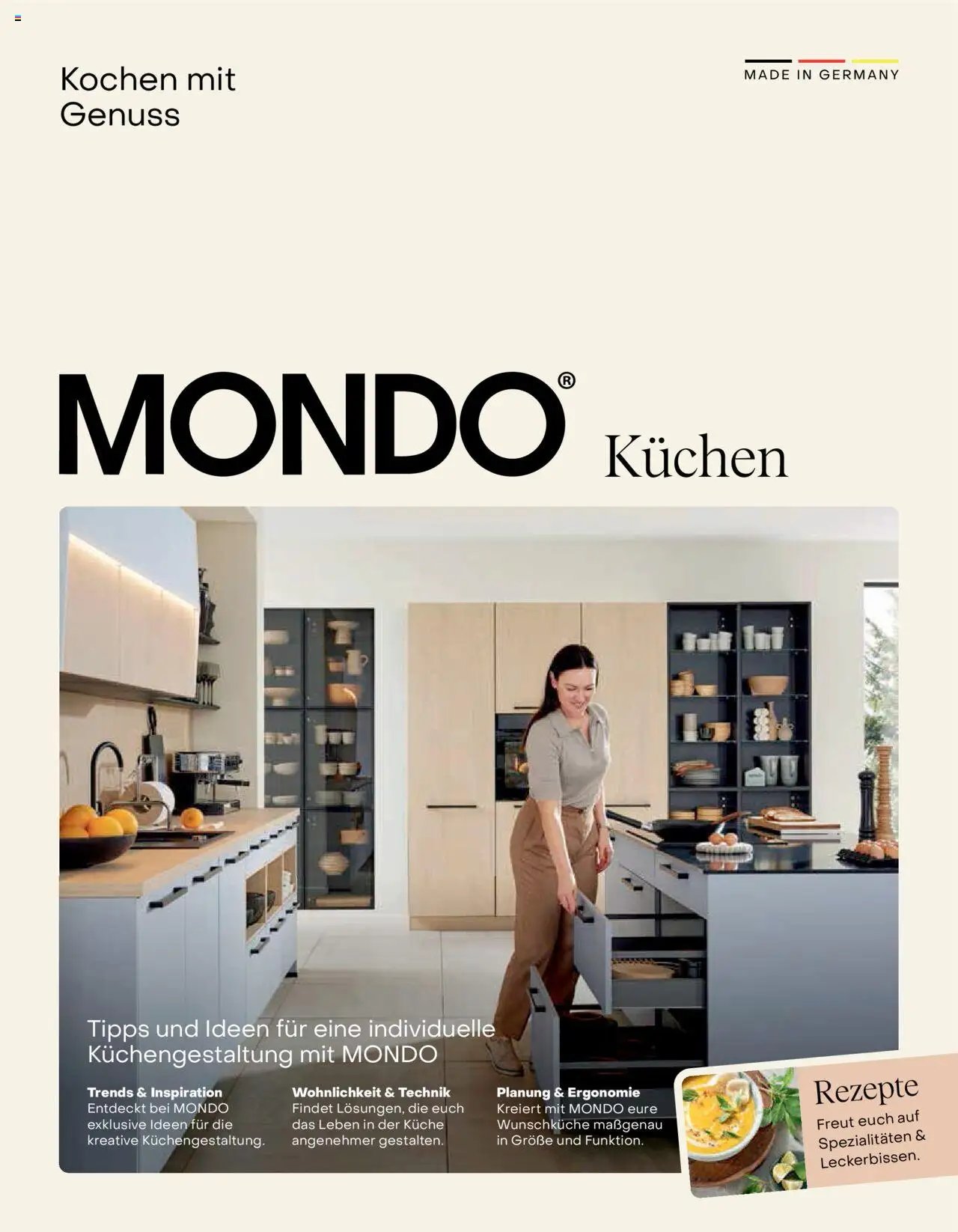 Ostermann Mondo Küchenprospekt