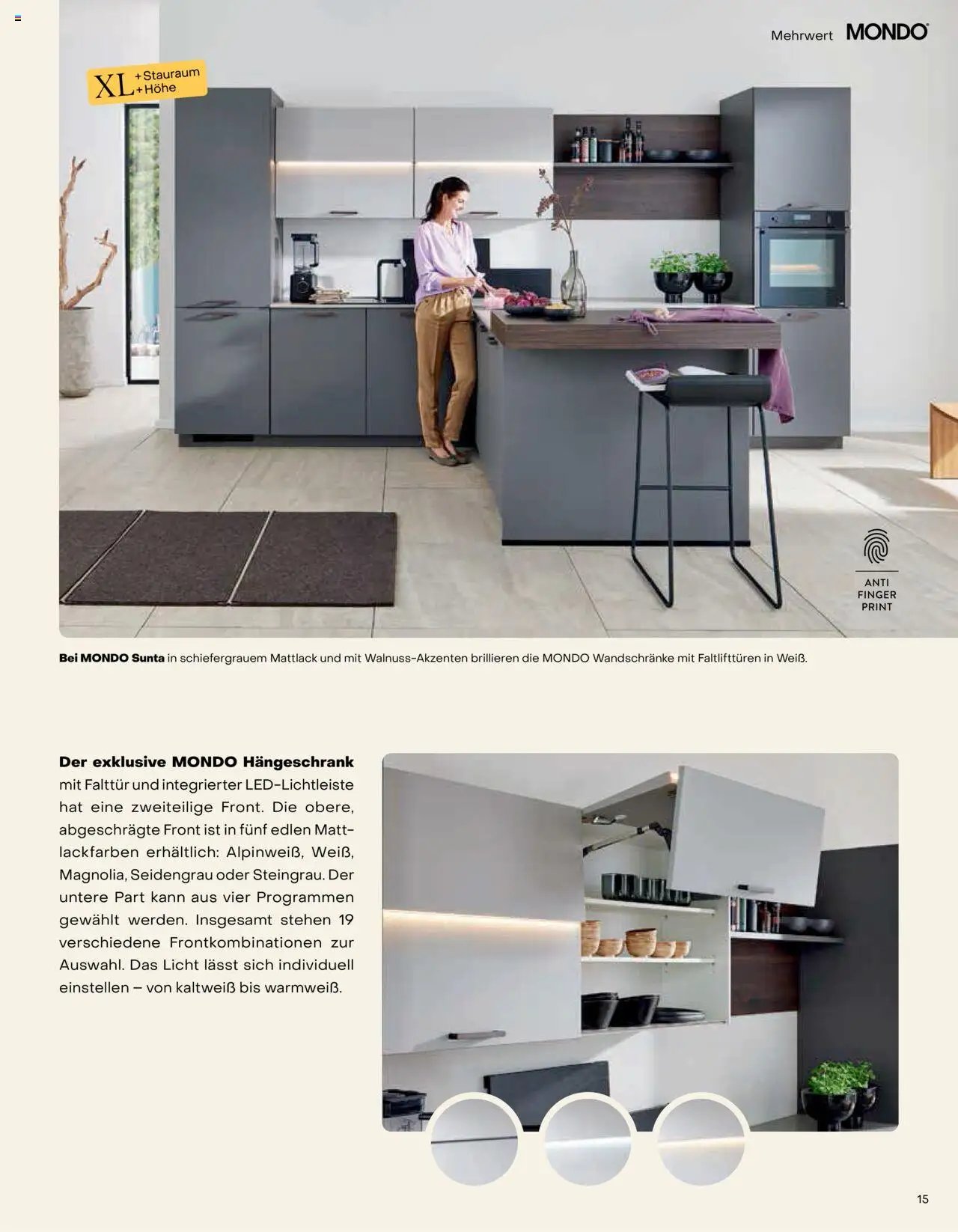 Ostermann Mondo Küchenprospekt