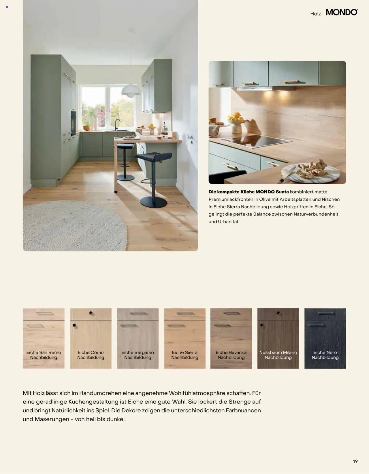 Ostermann Mondo Küchenprospekt