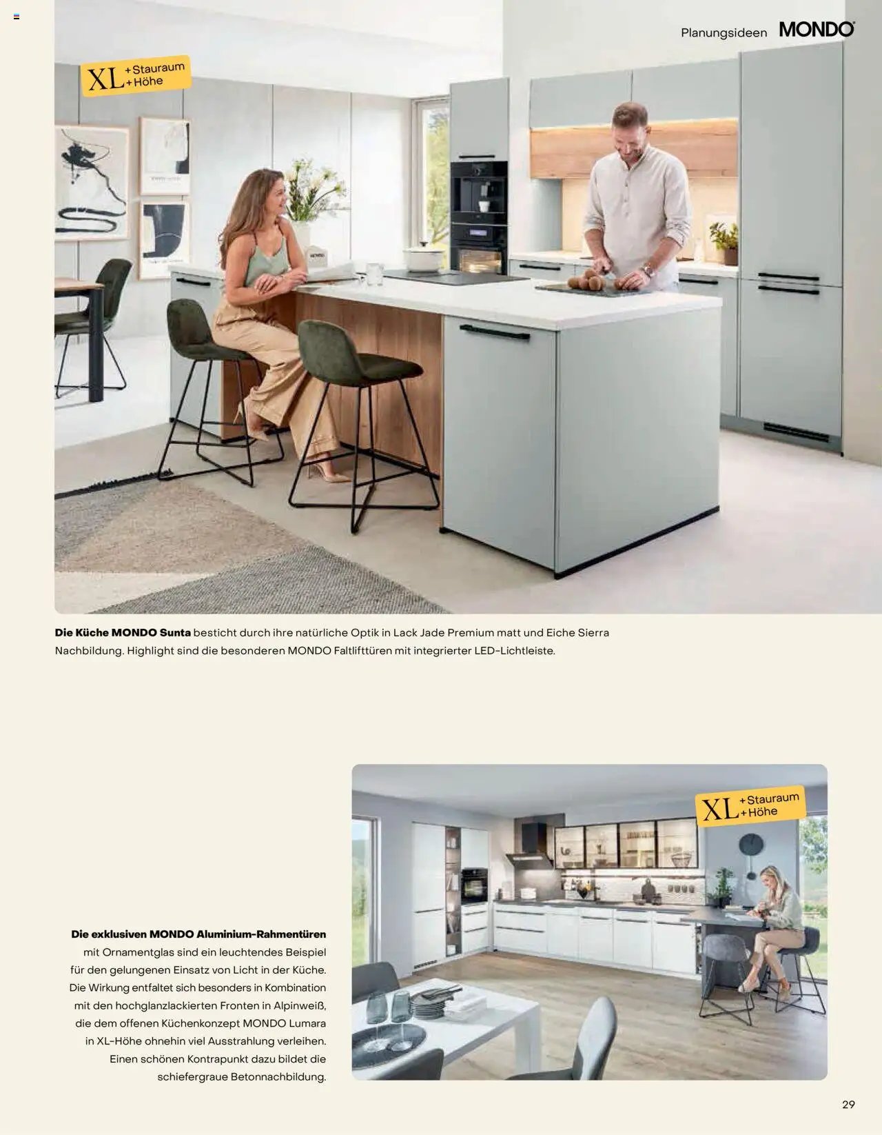 Ostermann Mondo Küchenprospekt