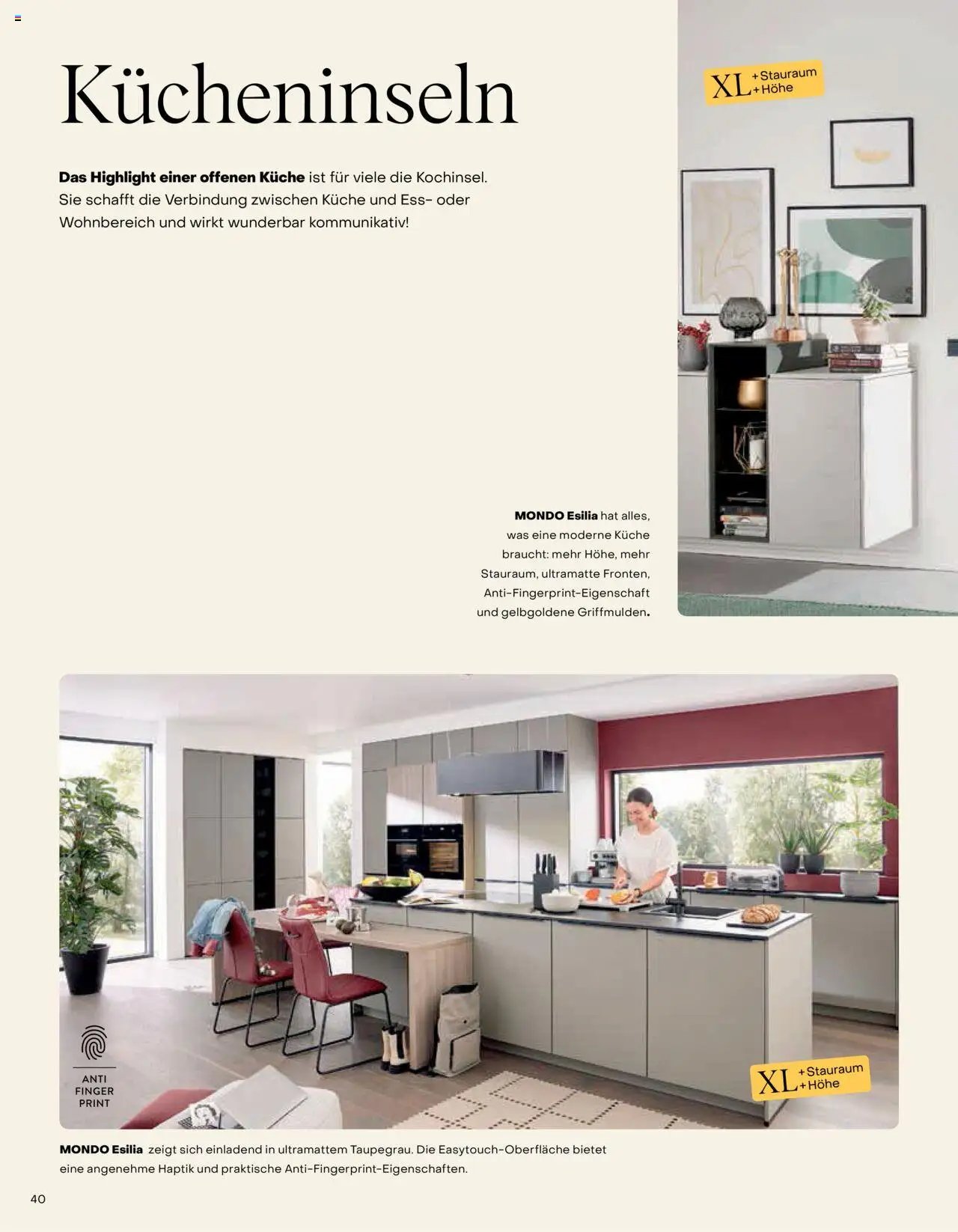 Ostermann Mondo Küchenprospekt